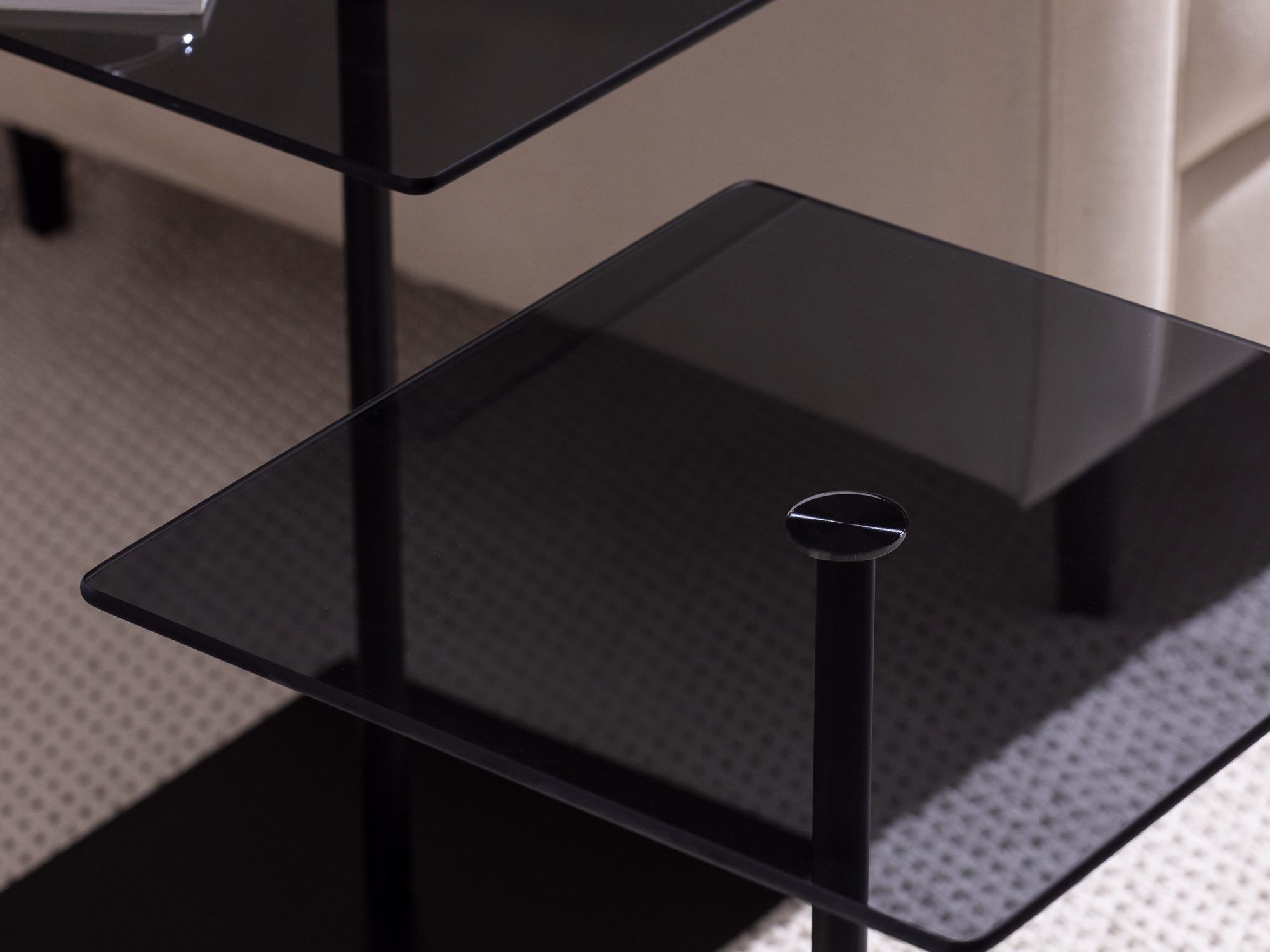 Set pomoćnih stolića Kailua 2639 (Crna)