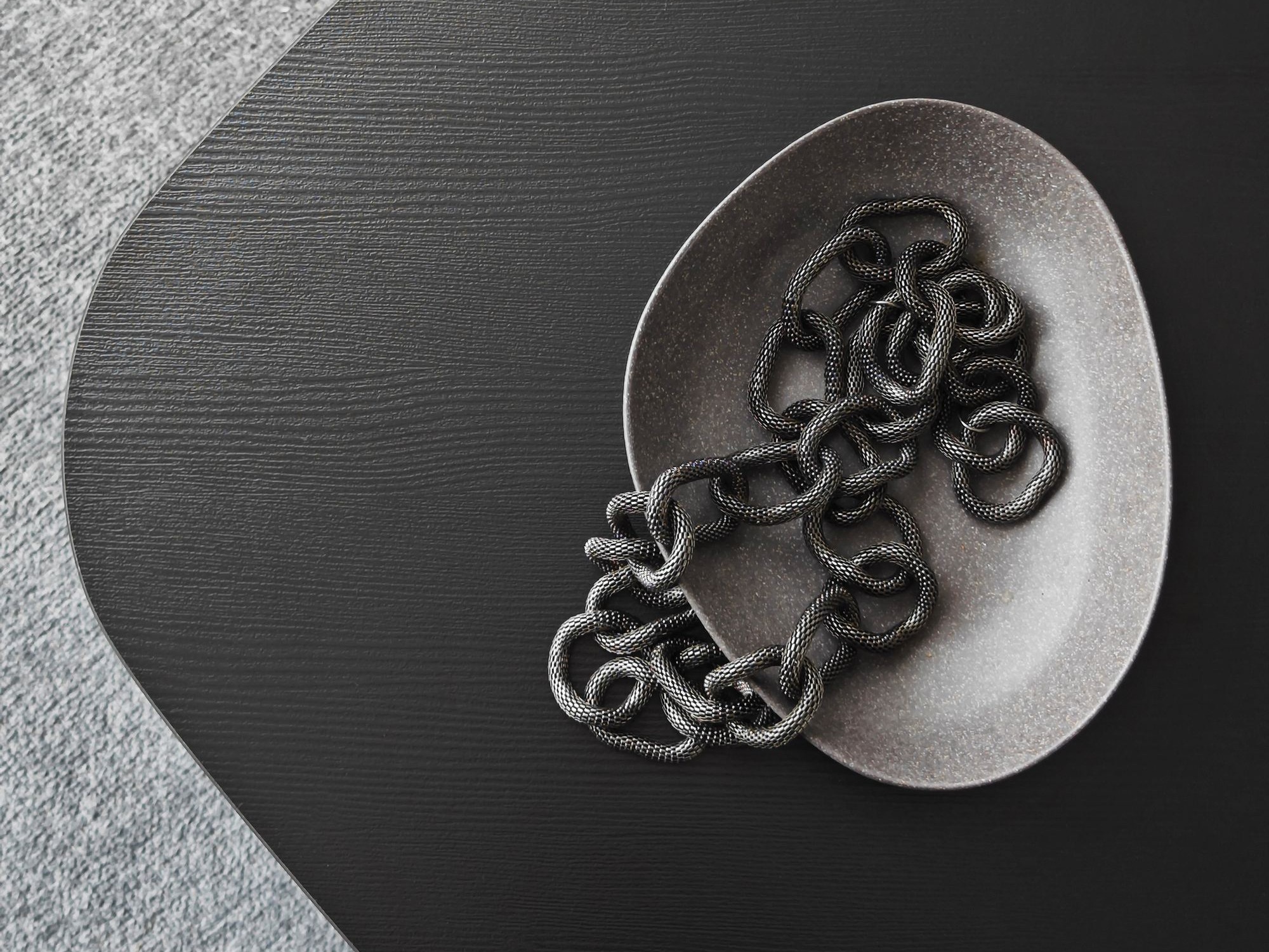 Set stolića za kavu Kailua 2638 (Crna)