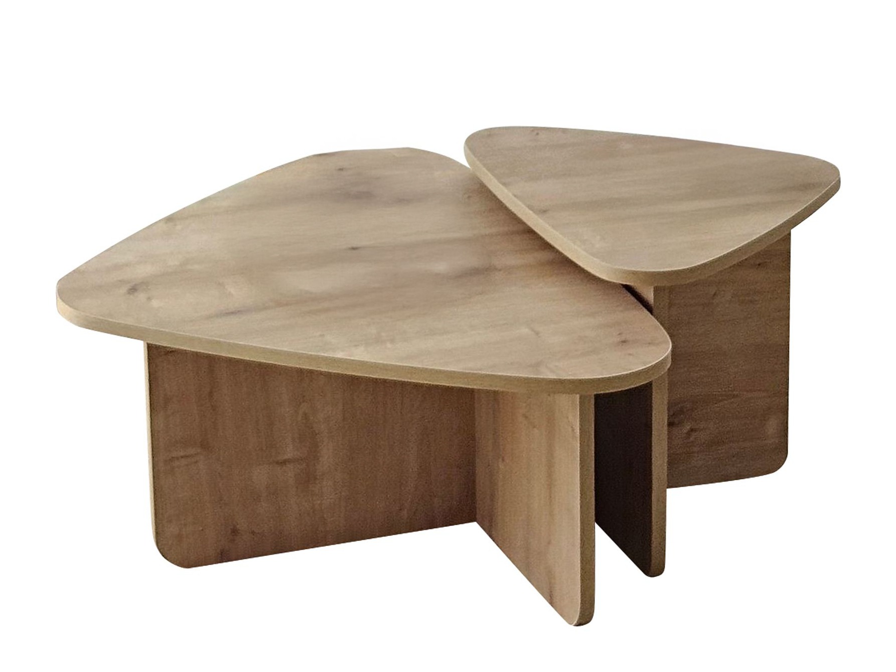 Set stolića za kavu Kailua 2638 (Hrast)