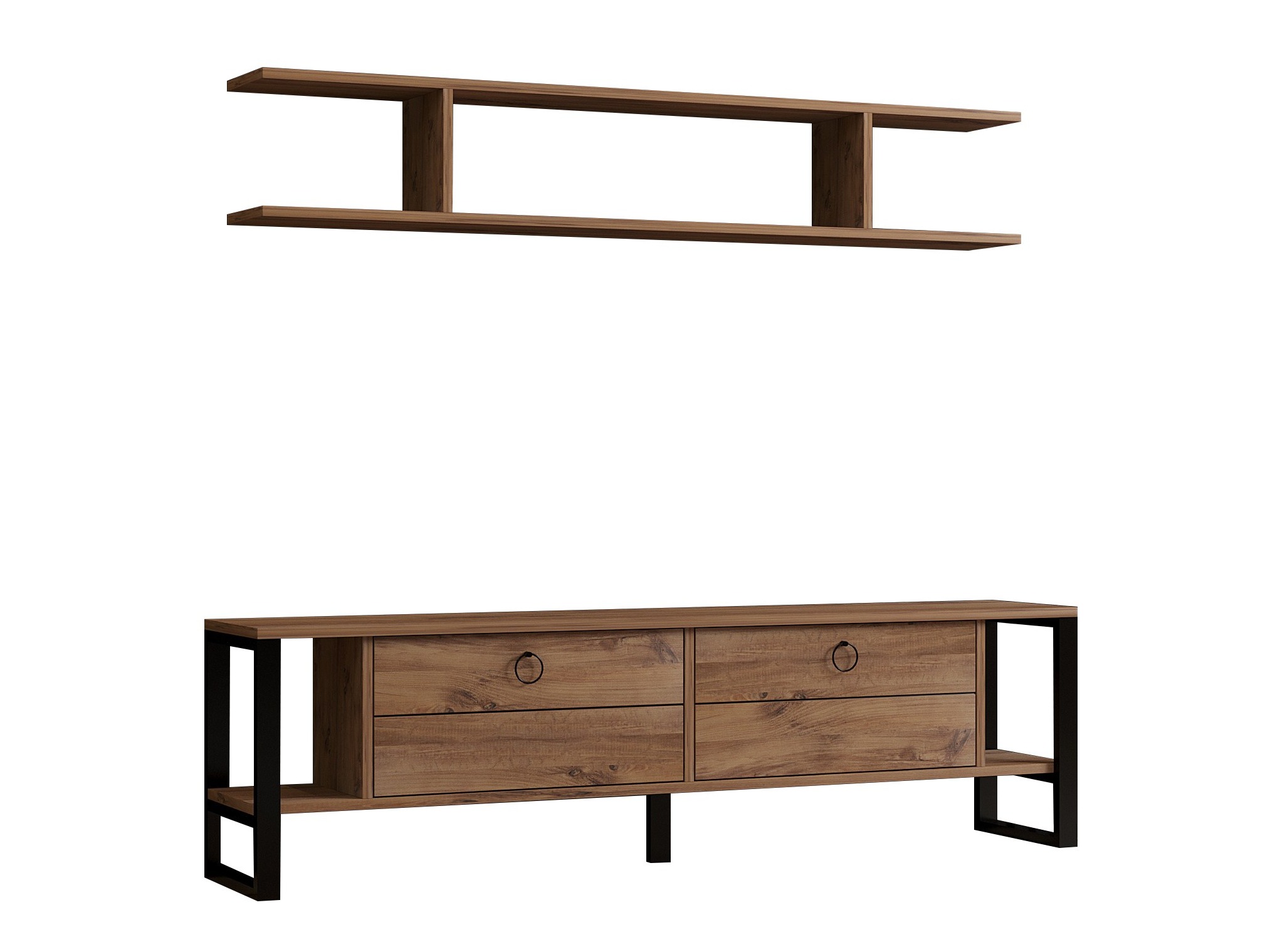 Set za dnevni boravak Kailua 2643 (Tamni bor)