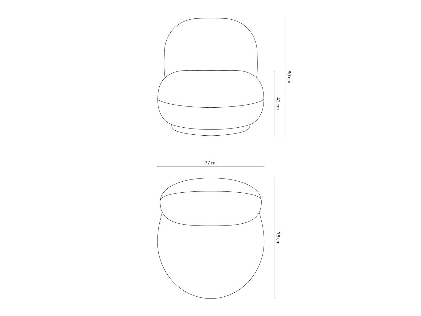 Fotelja Beckley 184 (New or Never 54)