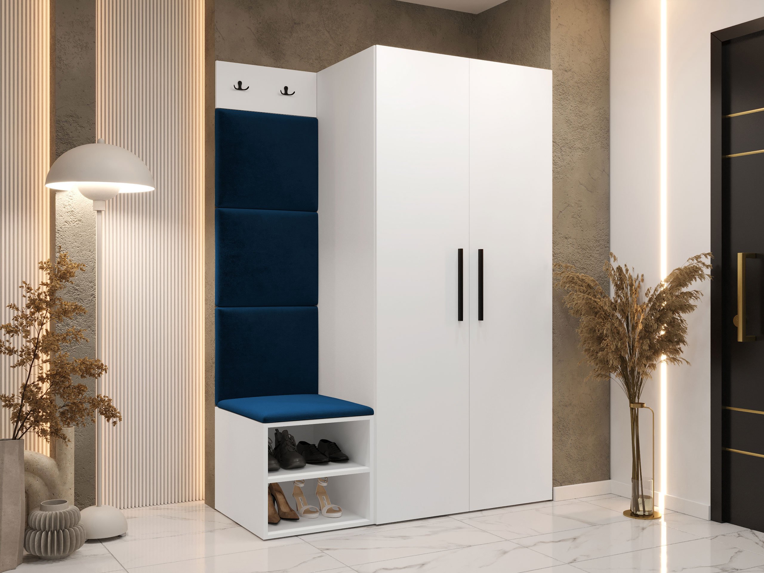 Set za hodnik Hartford 523 (Bijela)