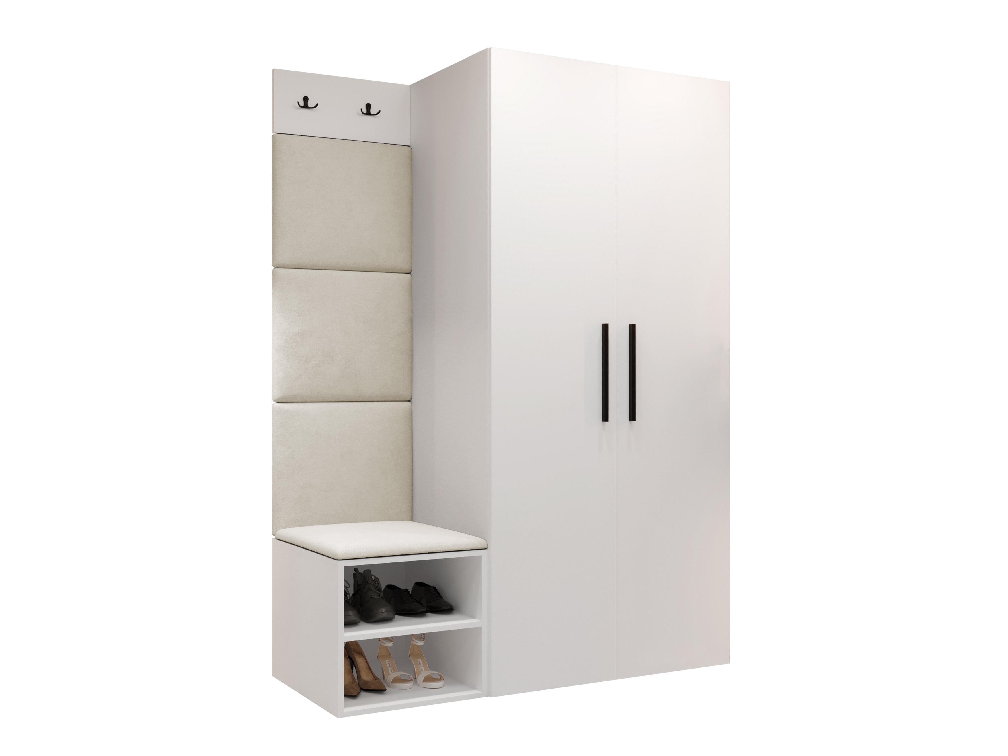 Set za hodnik Hartford 523 (Bijela)