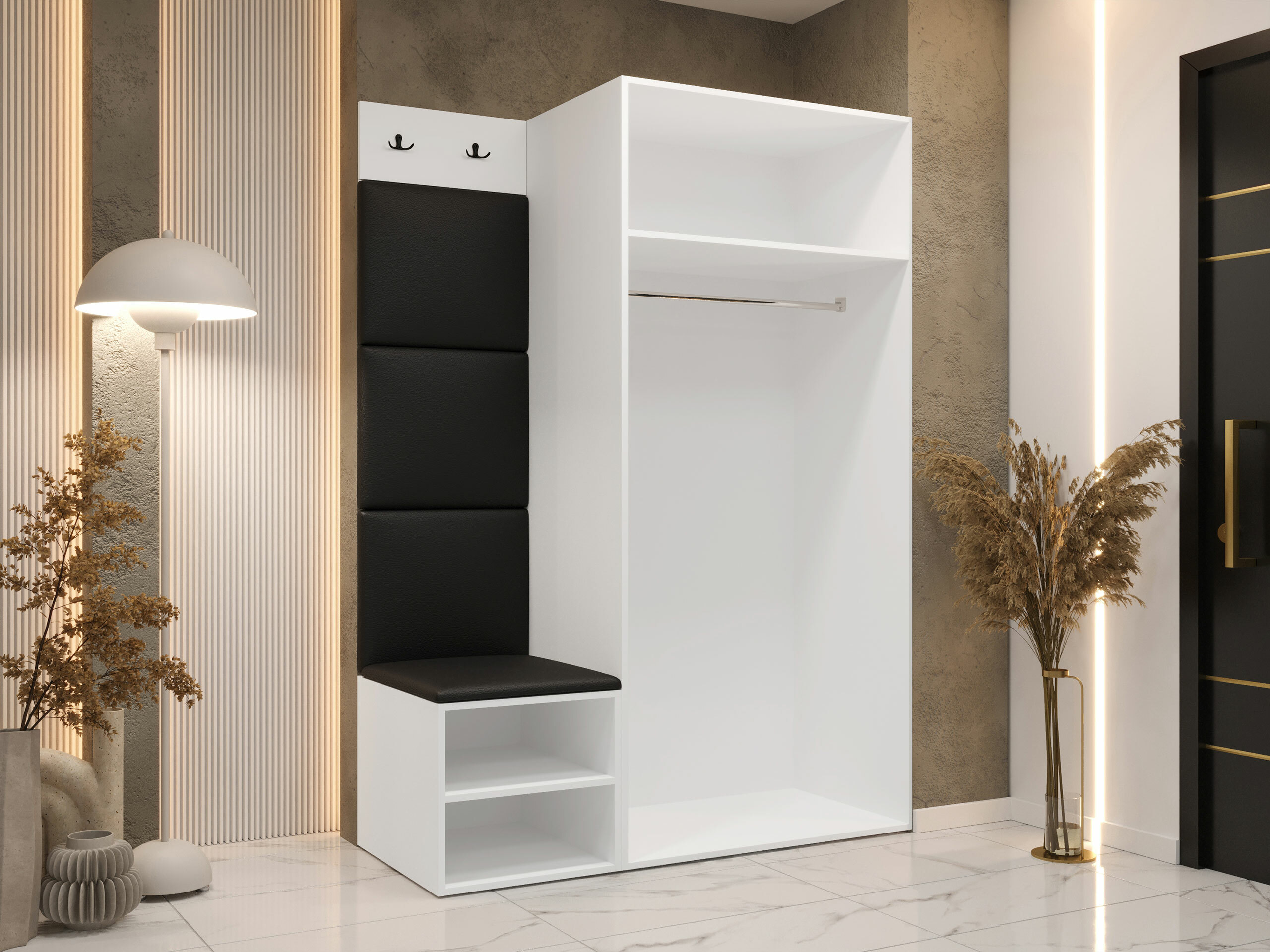 Set za hodnik Hartford 523 (Bijela)