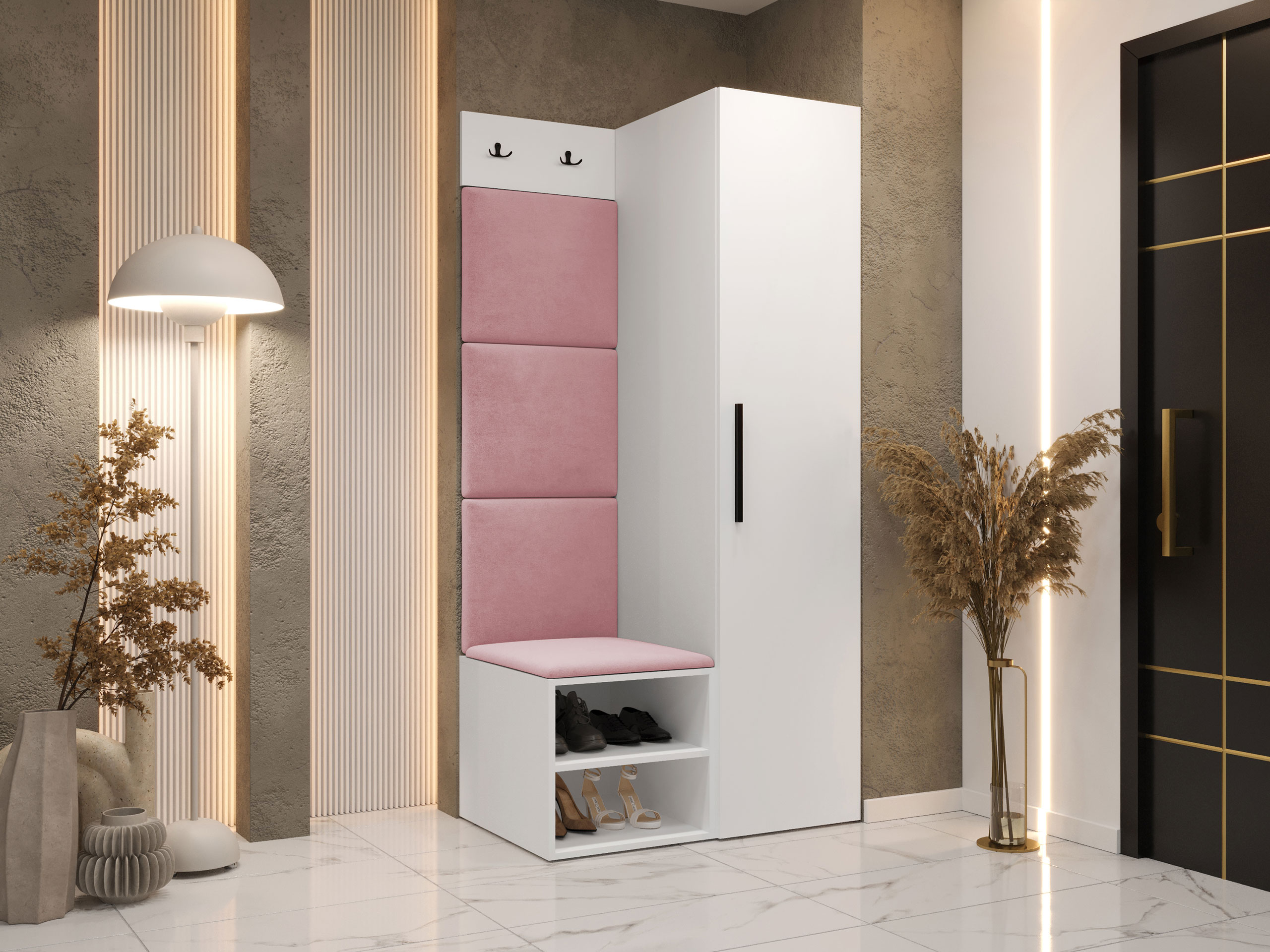 Set za hodnik Hartford 524 (Bijela)