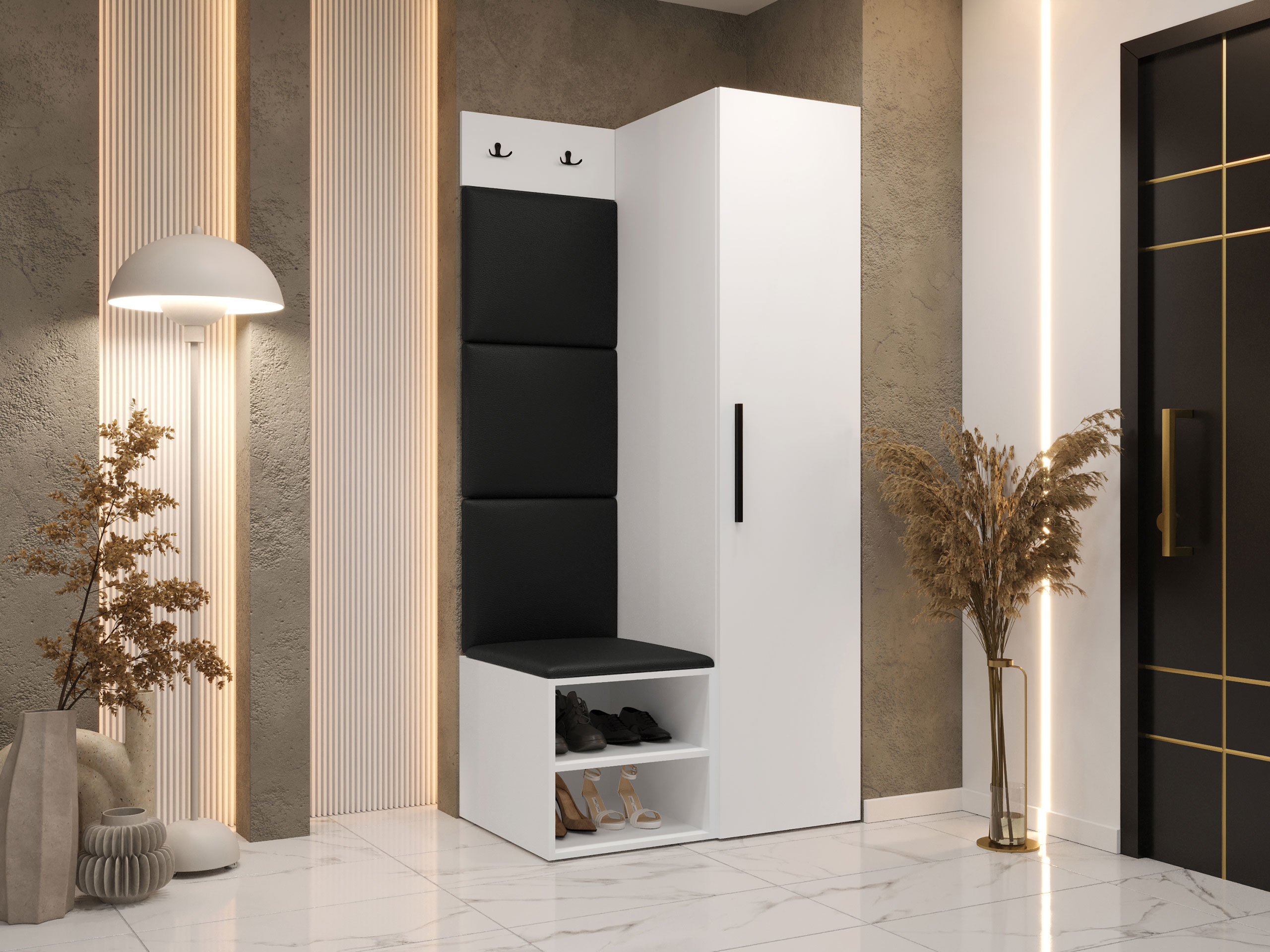 Set za hodnik Hartford 524 (Bijela)