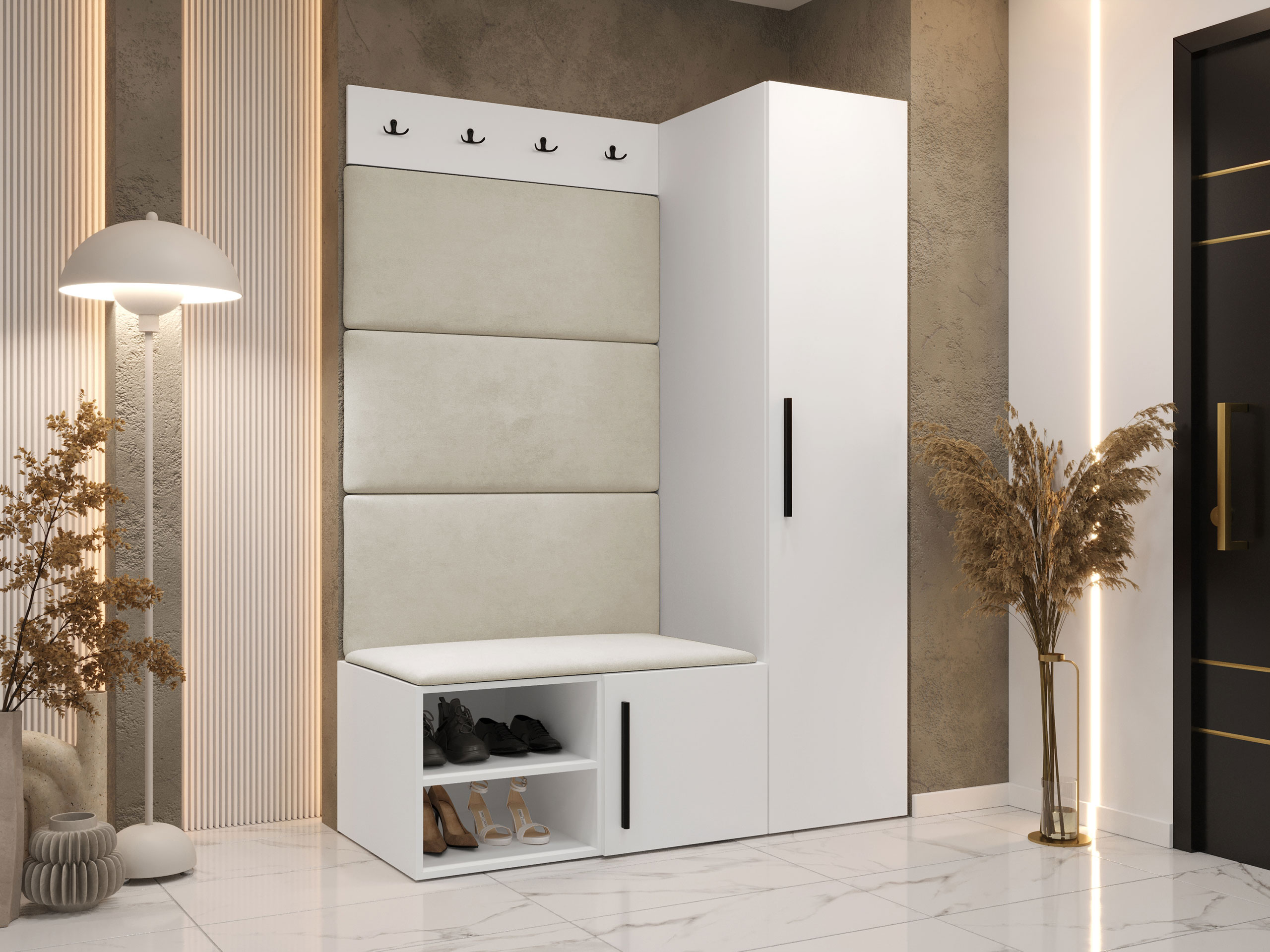 Set za hodnik Hartford 525 (Bijela)