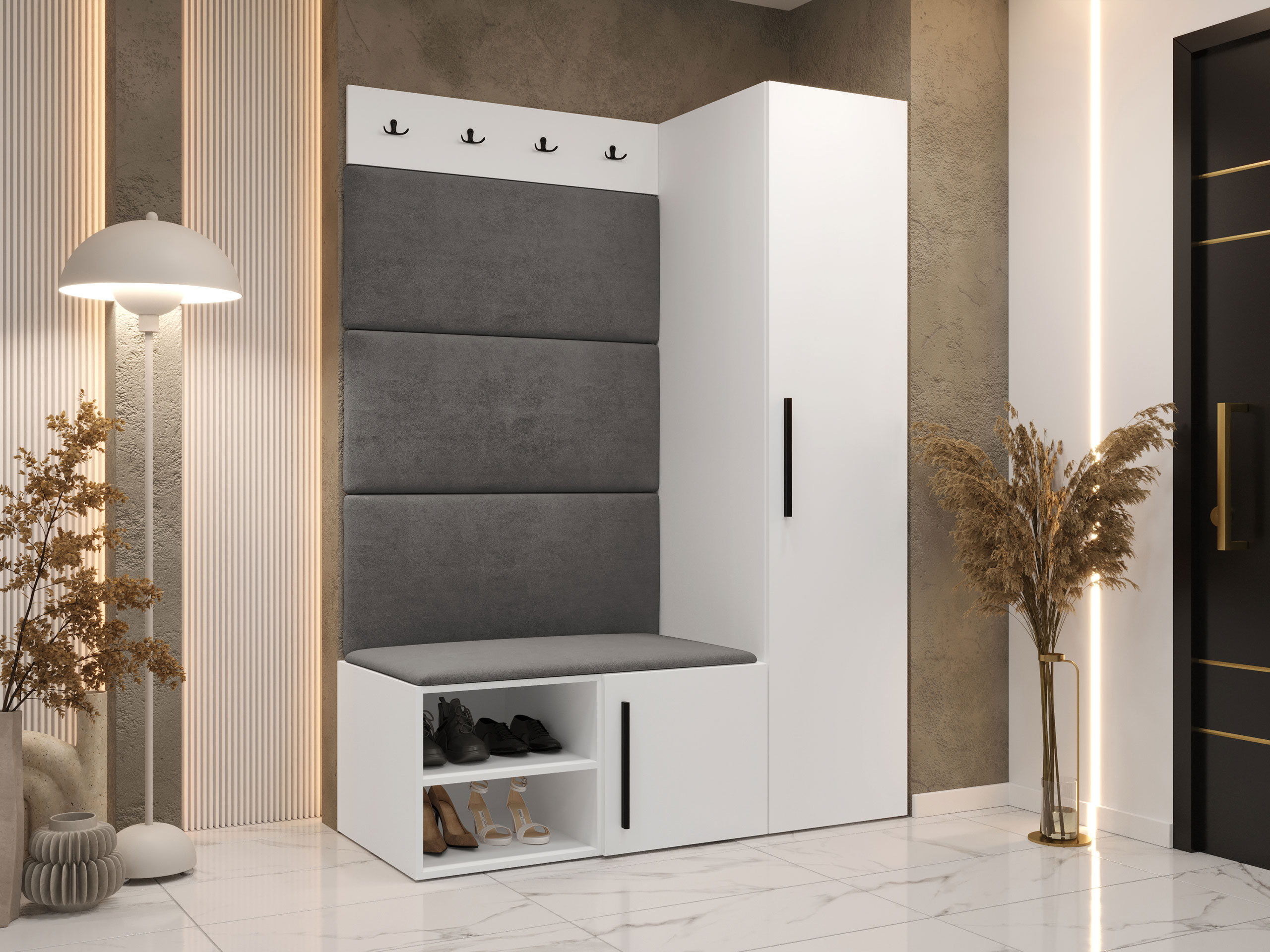 Set za hodnik Hartford 525 (Bijela)