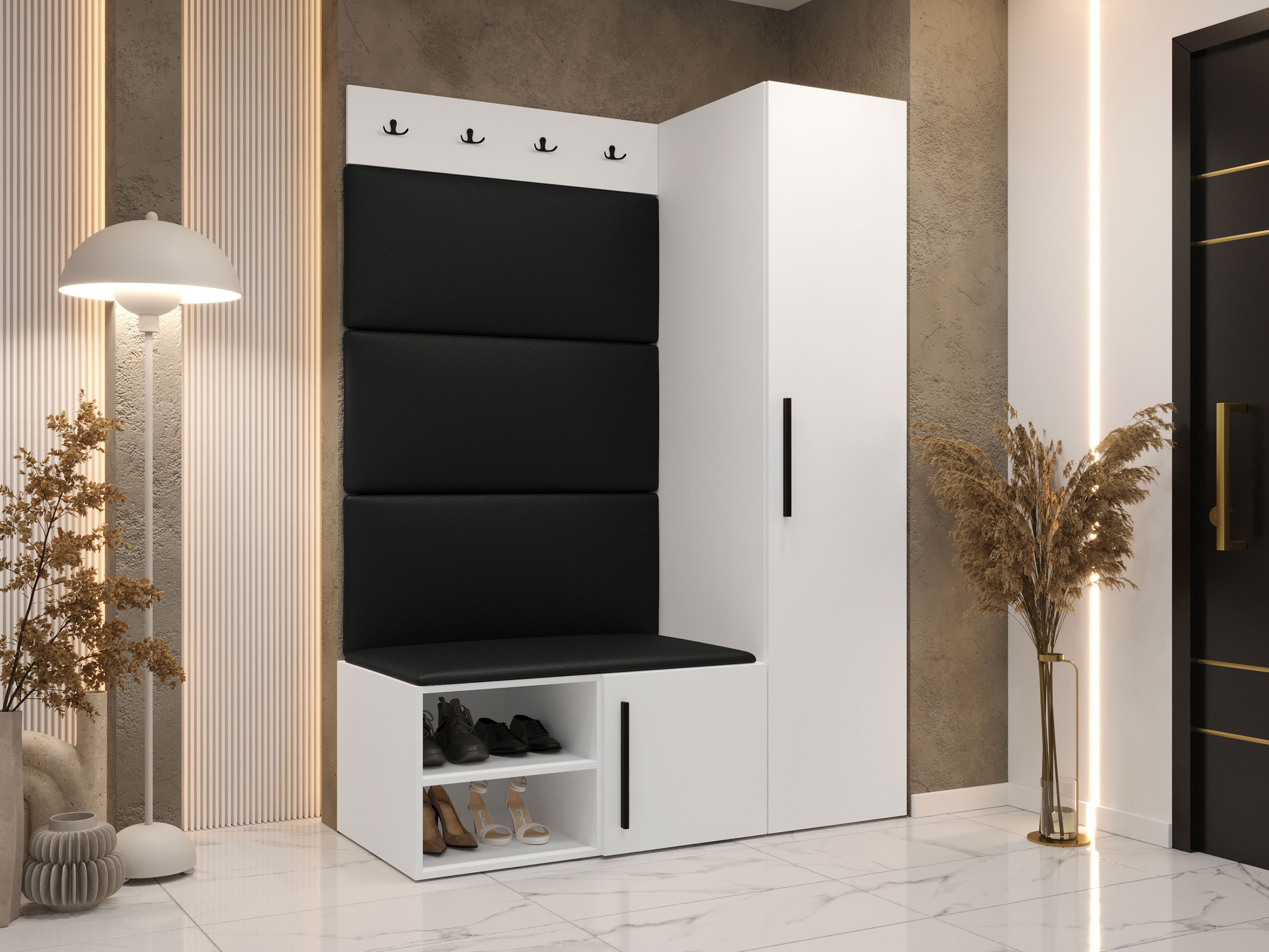 Set za hodnik Hartford 525 (Bijela)