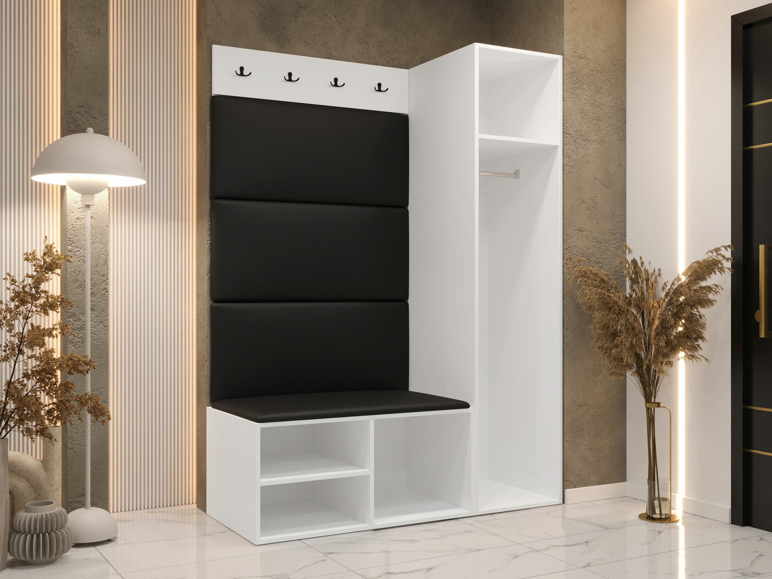 Set za hodnik Hartford 525 (Bijela)