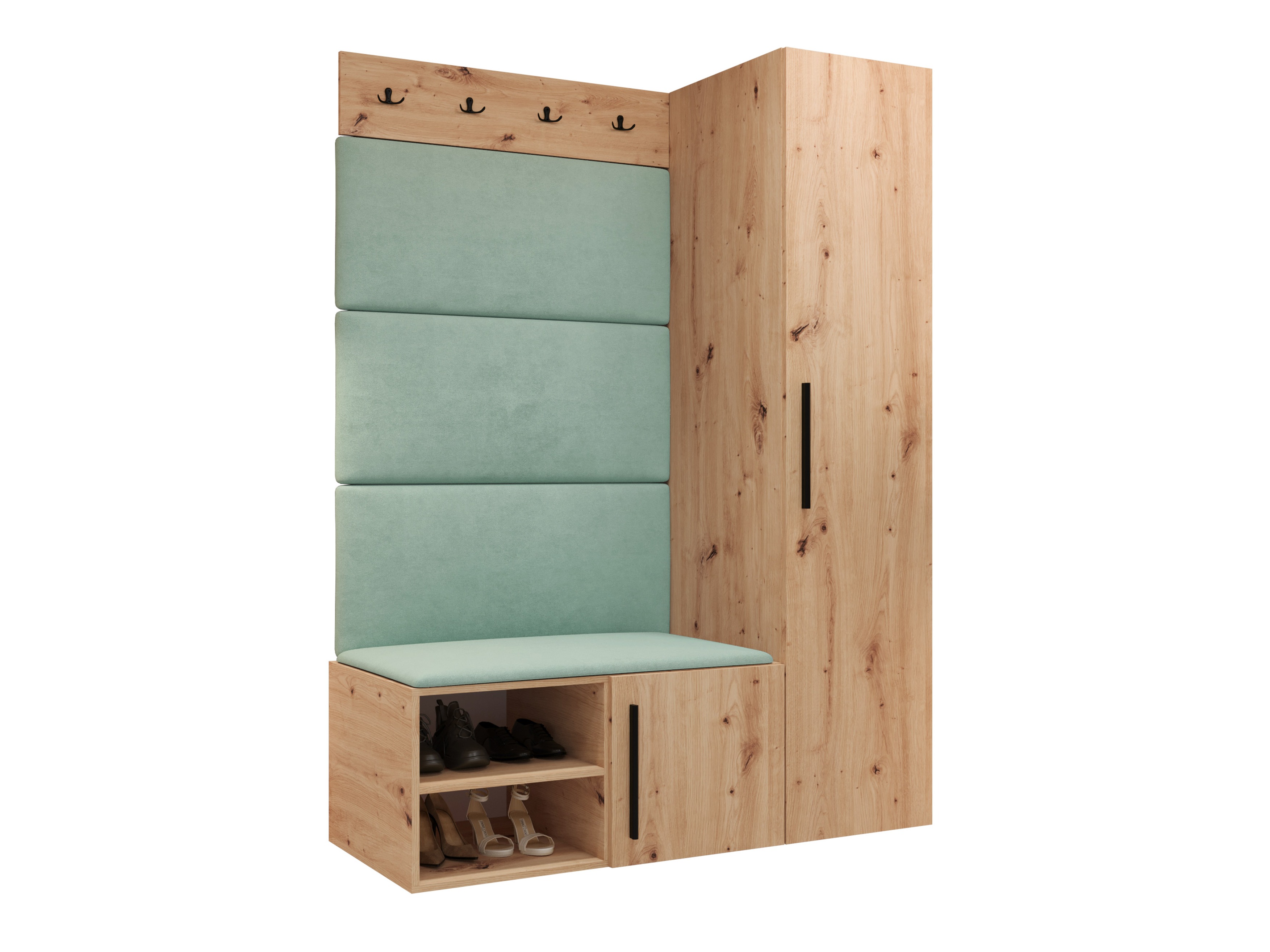 Set za hodnik Hartford 525 (Hrast Artisan)