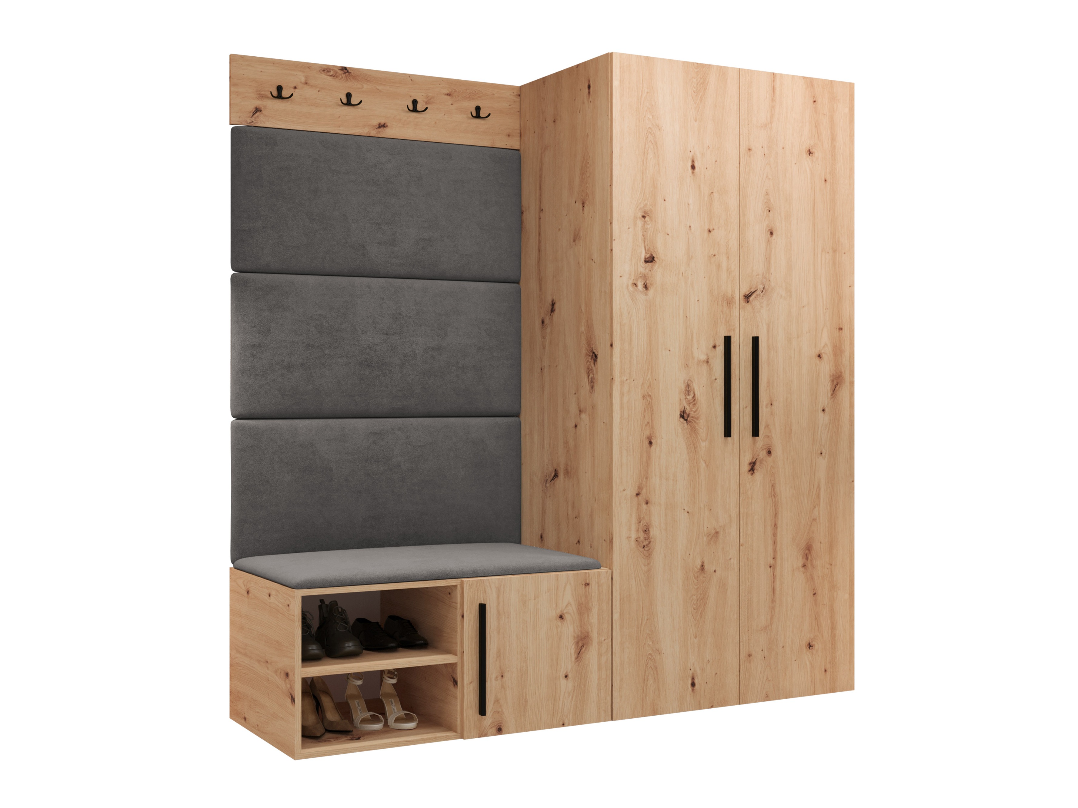 Set za hodnik Hartford 526 (Artisan hrast)