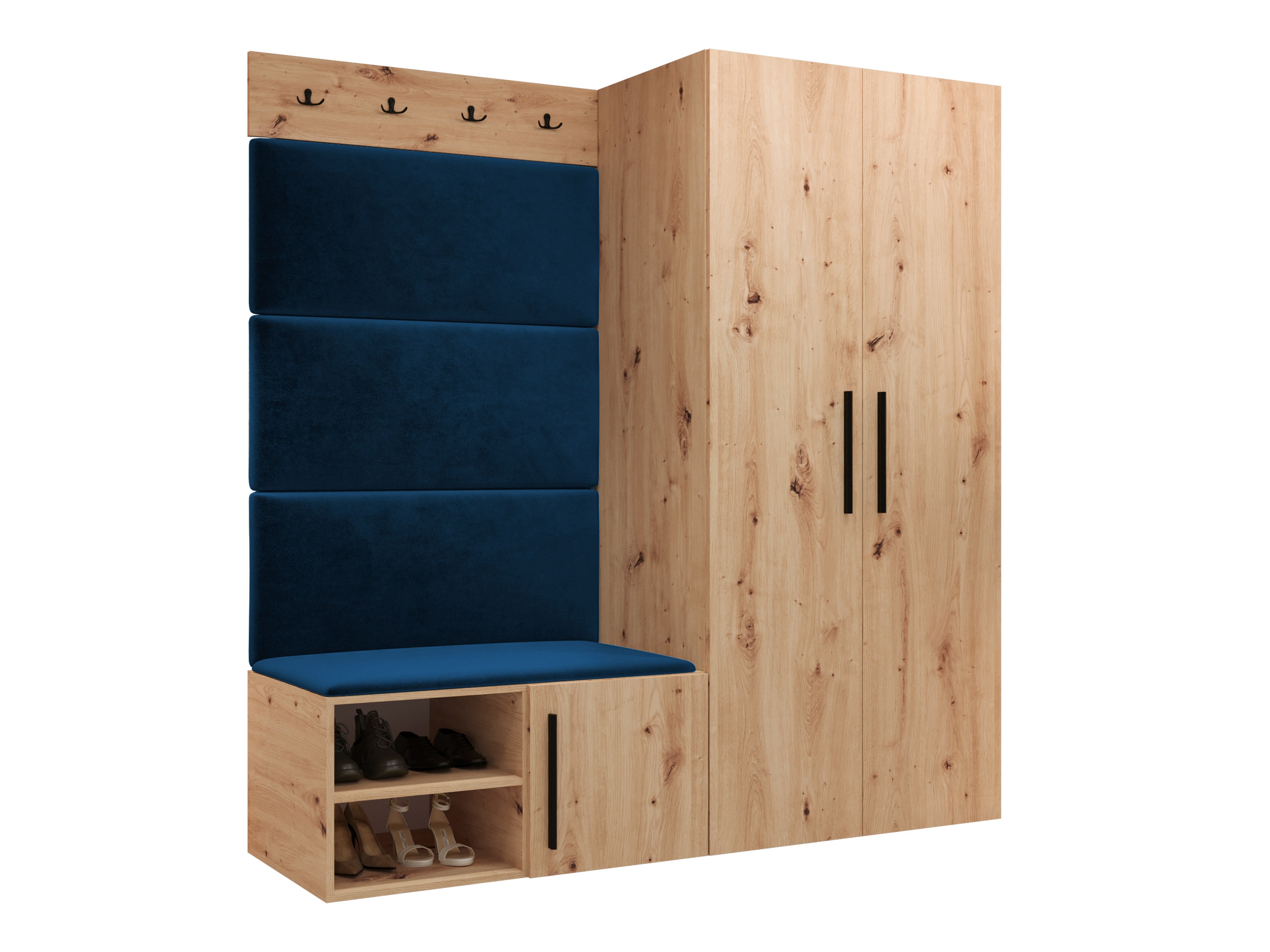 Set za hodnik Hartford 526 (Artisan hrast)