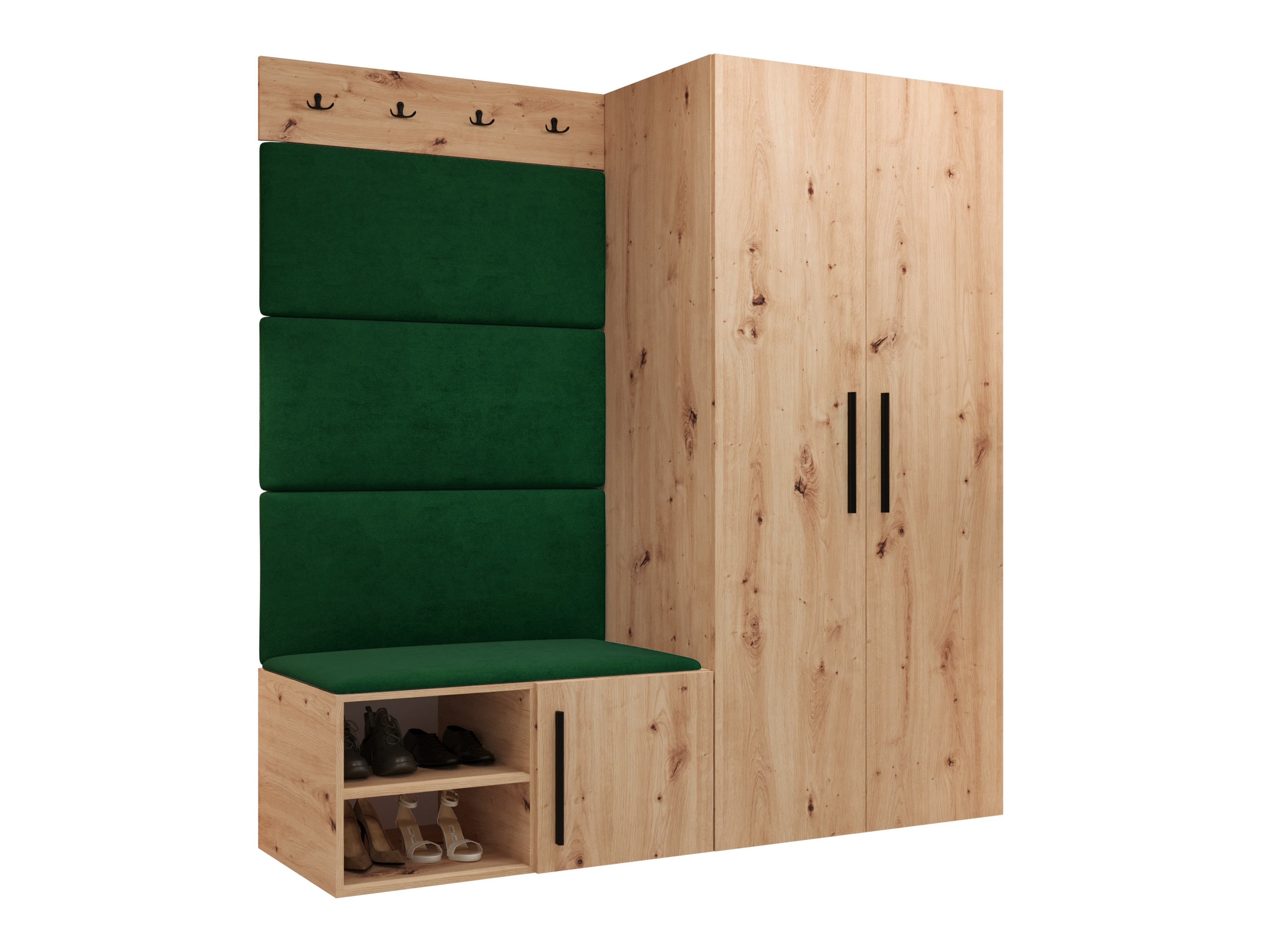 Set za hodnik Hartford 526 (Artisan hrast)