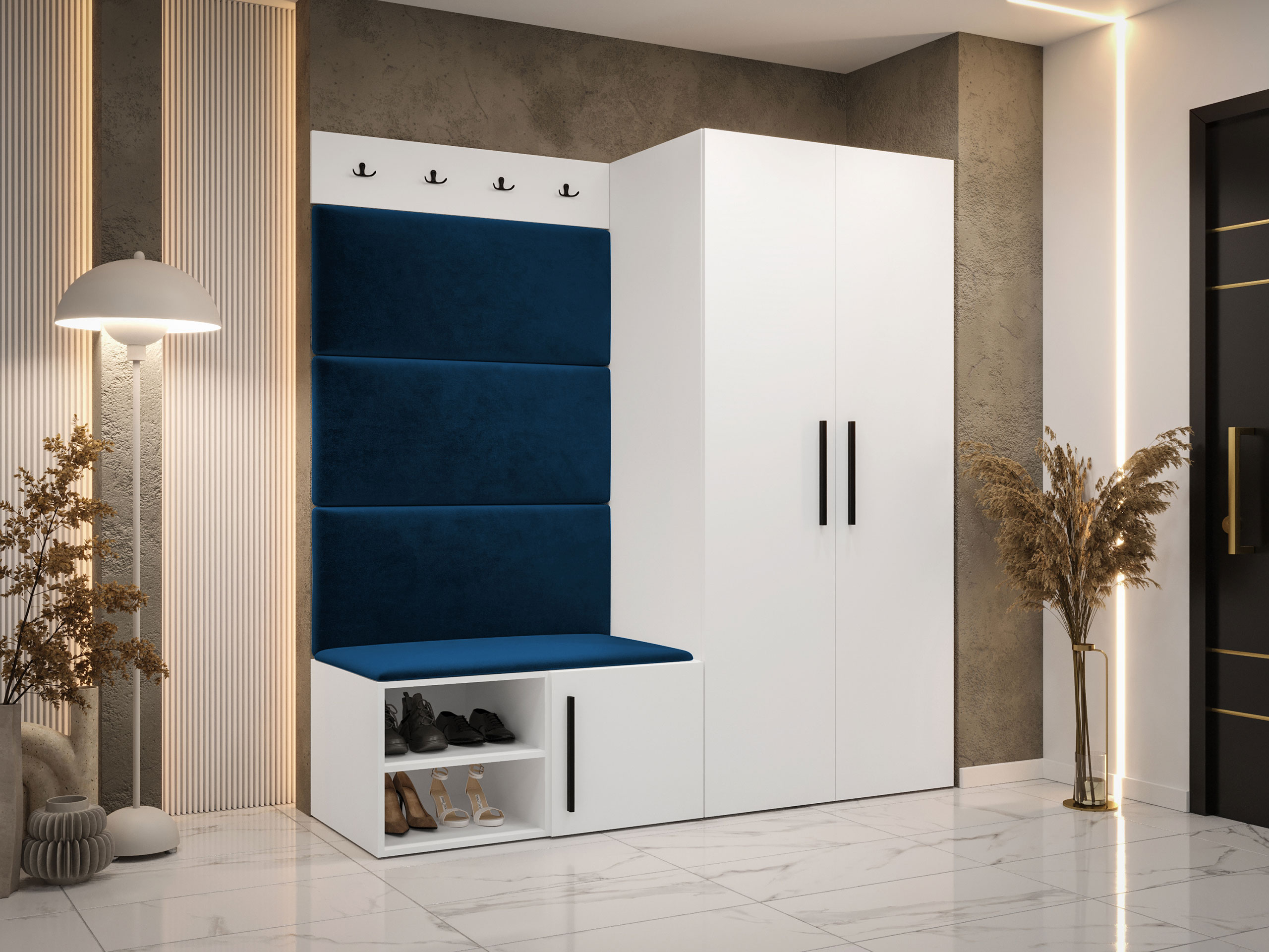 Set za hodnik Hartford 526 (Bijela)