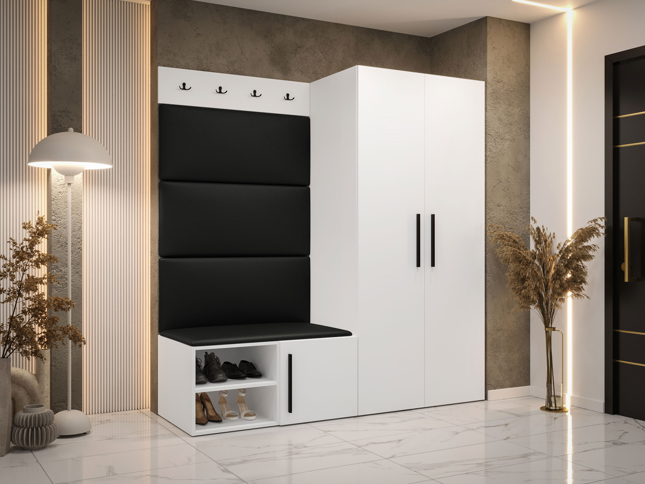 Set za hodnik Hartford 526 (Bijela)