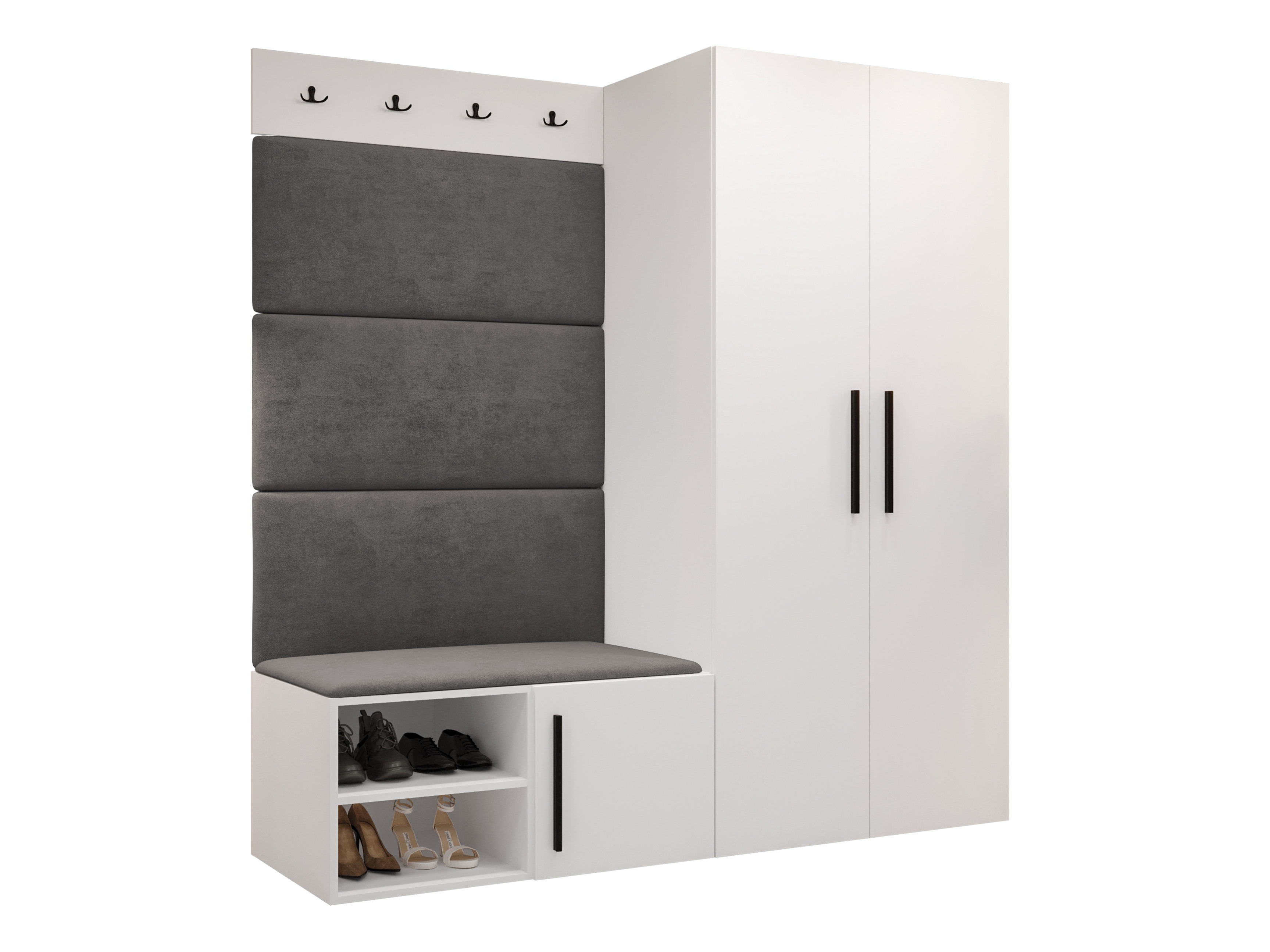 Set za hodnik Hartford 526 (Bijela)