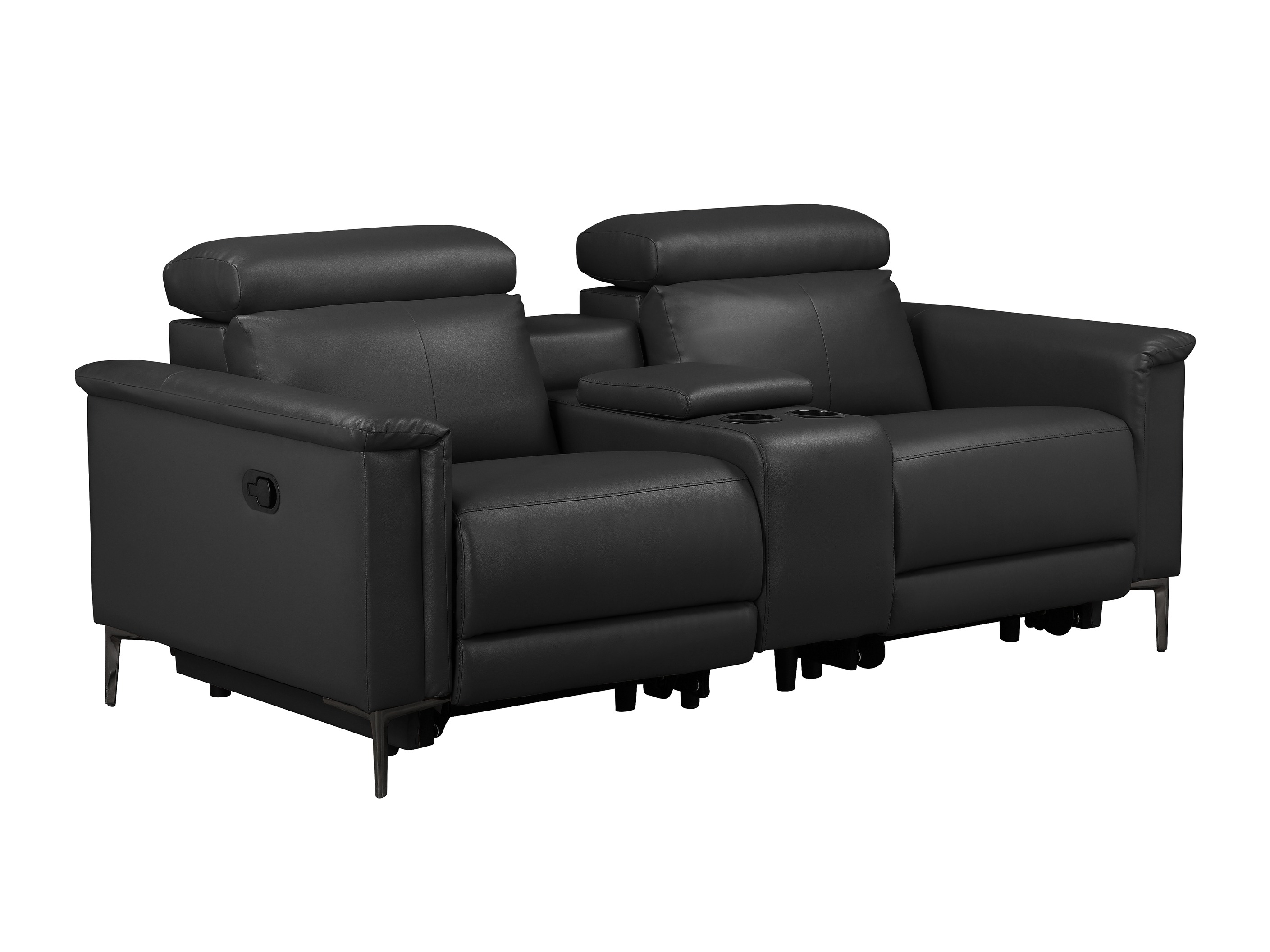 Podesiva sofa Denton 1467 (Crna)