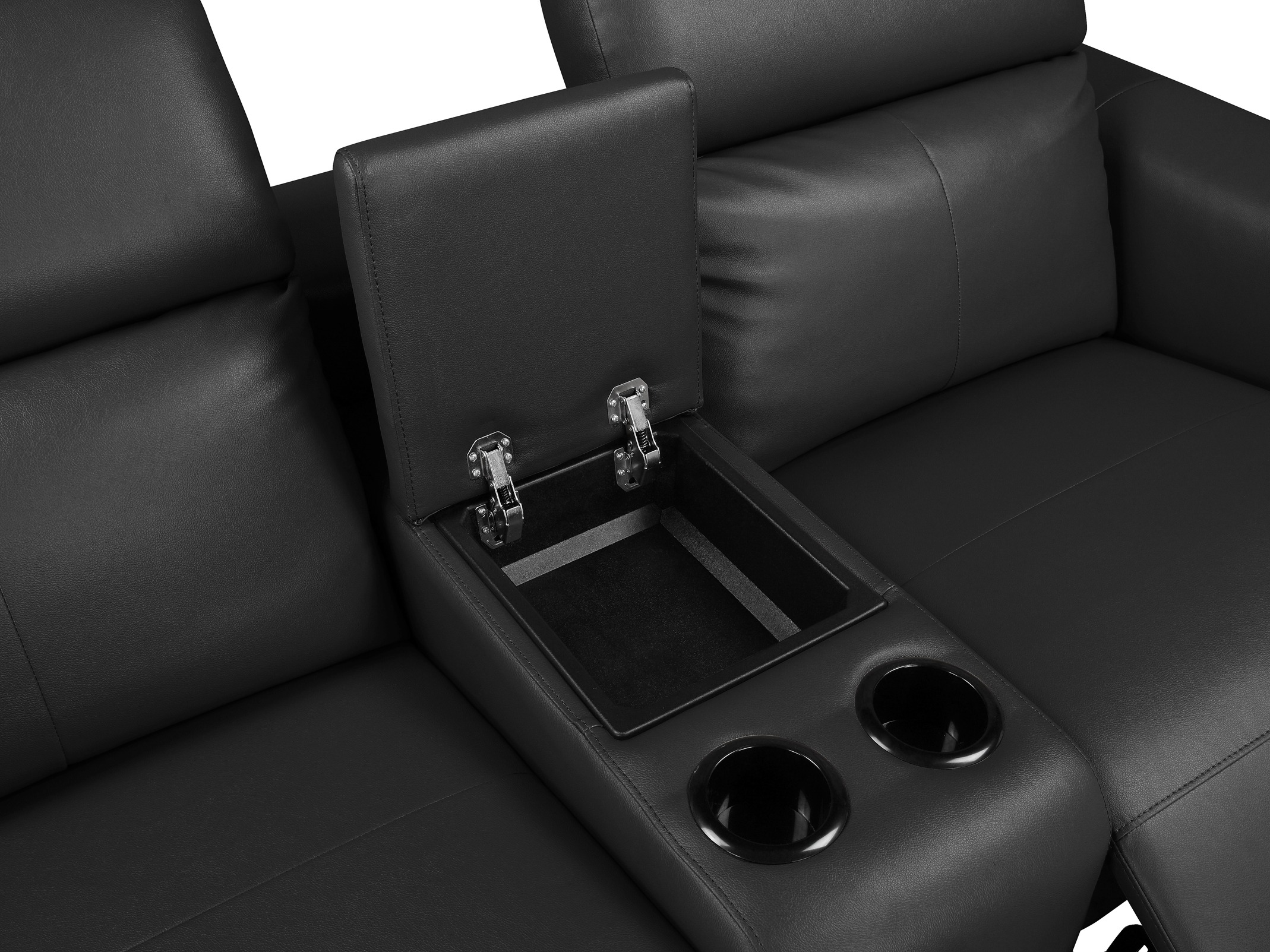 Podesivi kauč Denton 1467 (Crna)