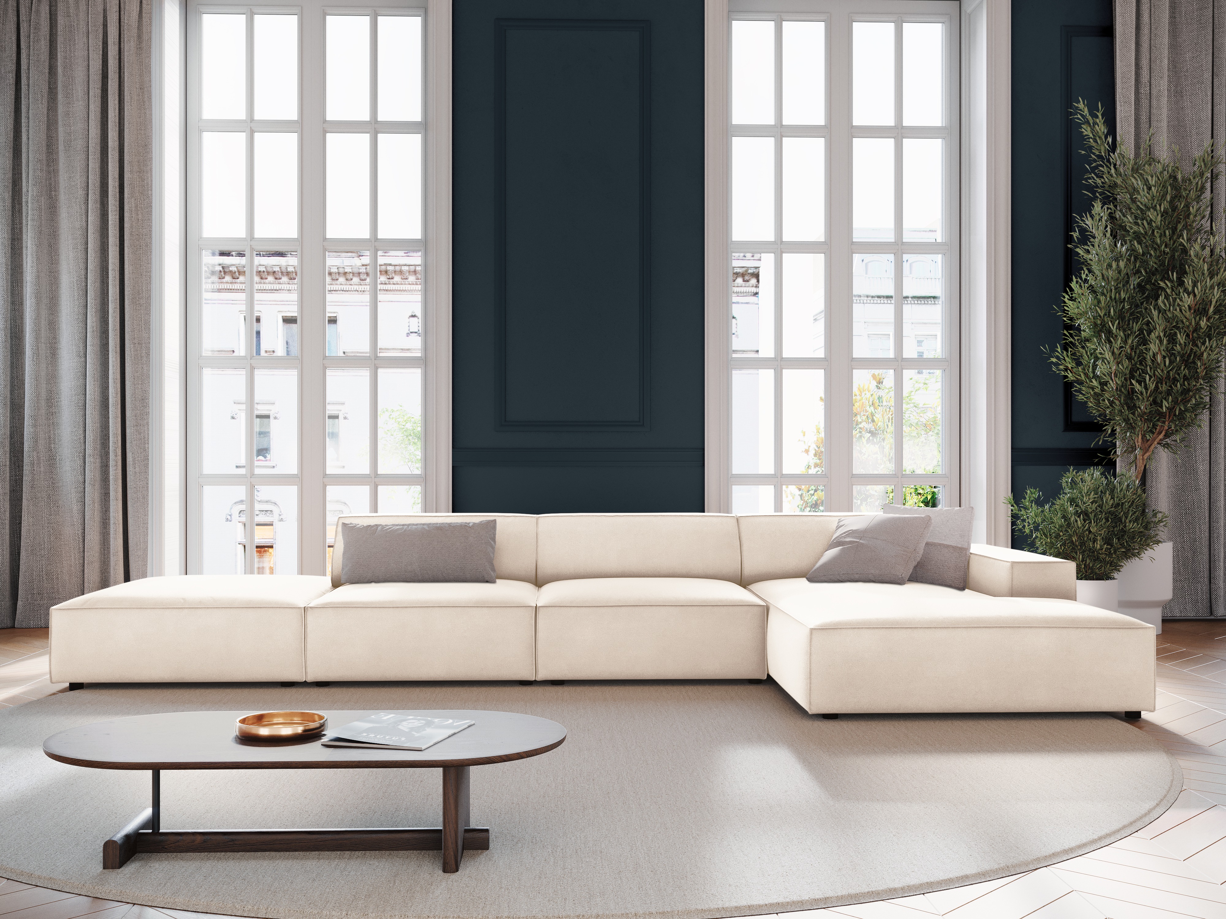 Modularna kutna garnitura Lomcalu 109 (Bluvel 22)