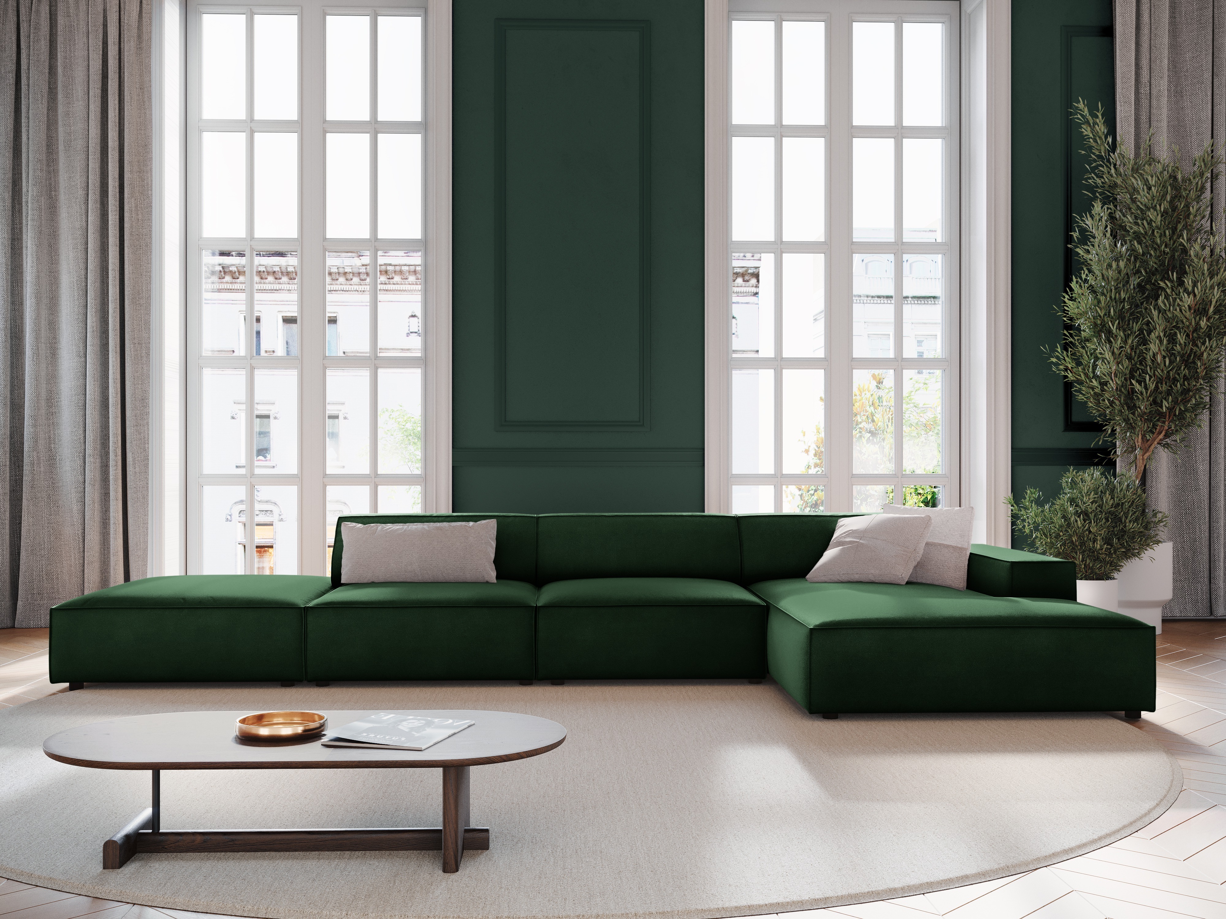 Modularna kutna garnitura Lomcalu 109 (Bluvel 78)