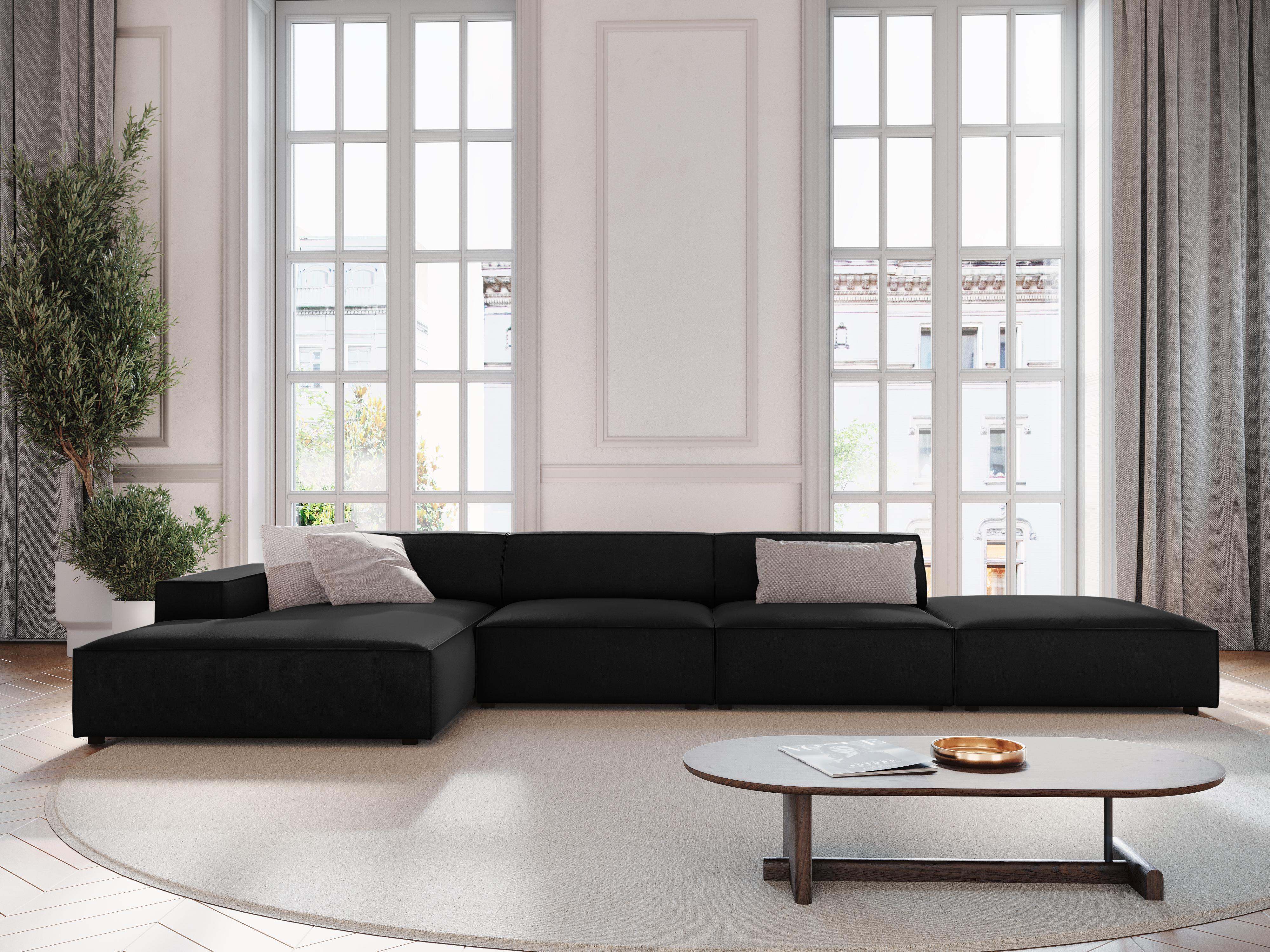 Modularna kutna garnitura Lomcalu 109 (Bluvel 19)