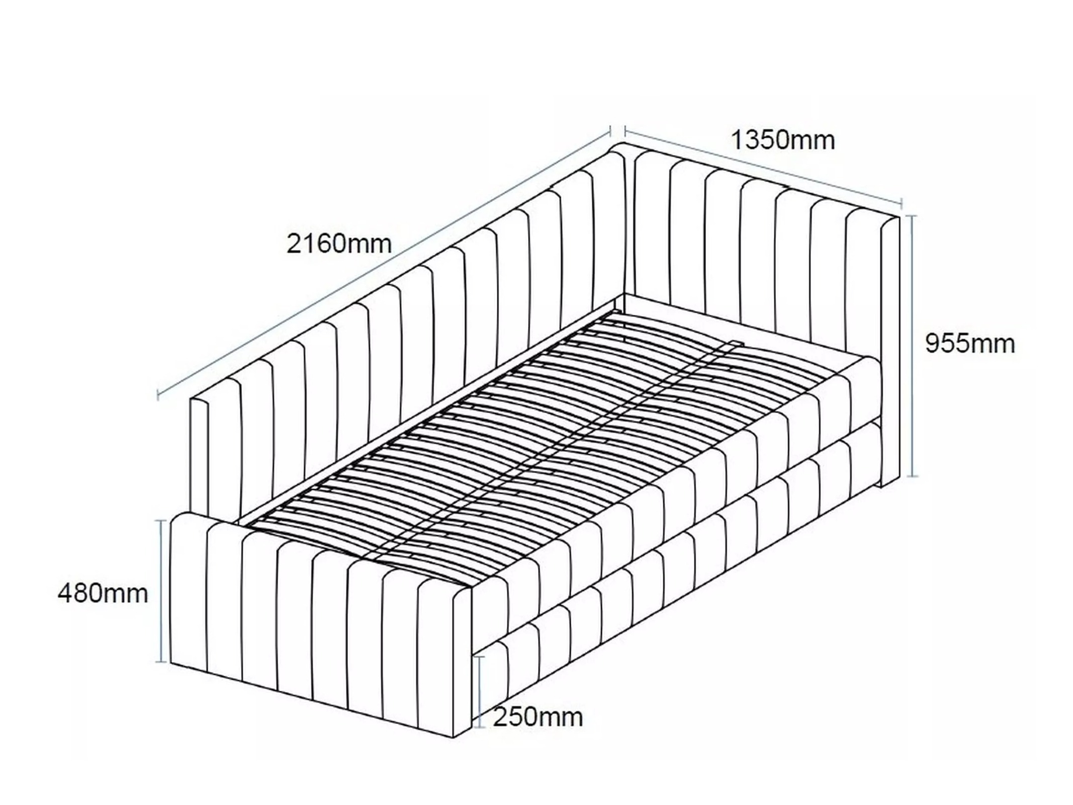 Krevet Detroit 855 (Bež)