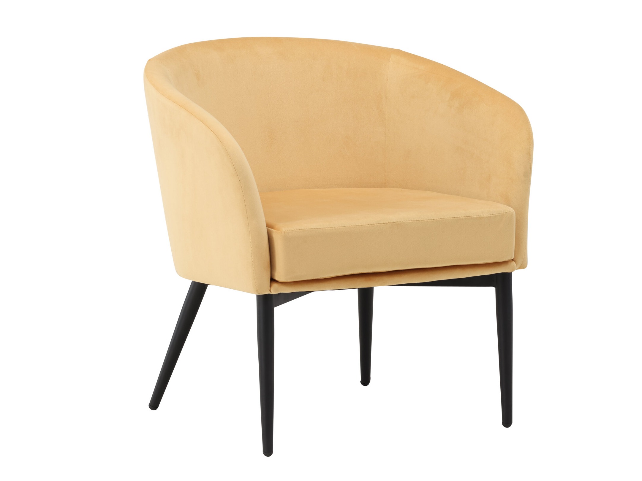 Fotelja Dallas 1706 (Žuta + Crna)