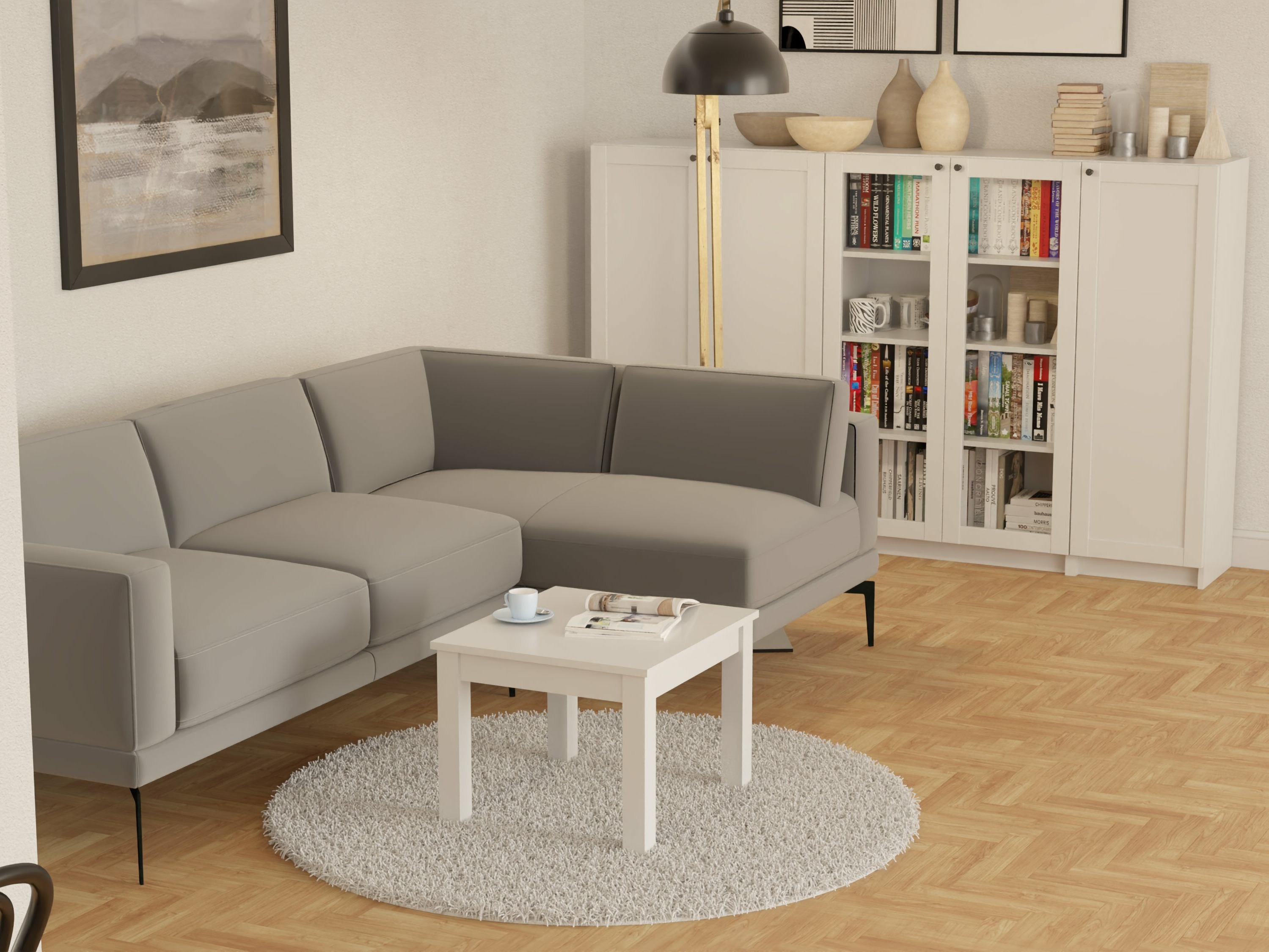 Stolić za kavu Bristol 225 (Bijela)