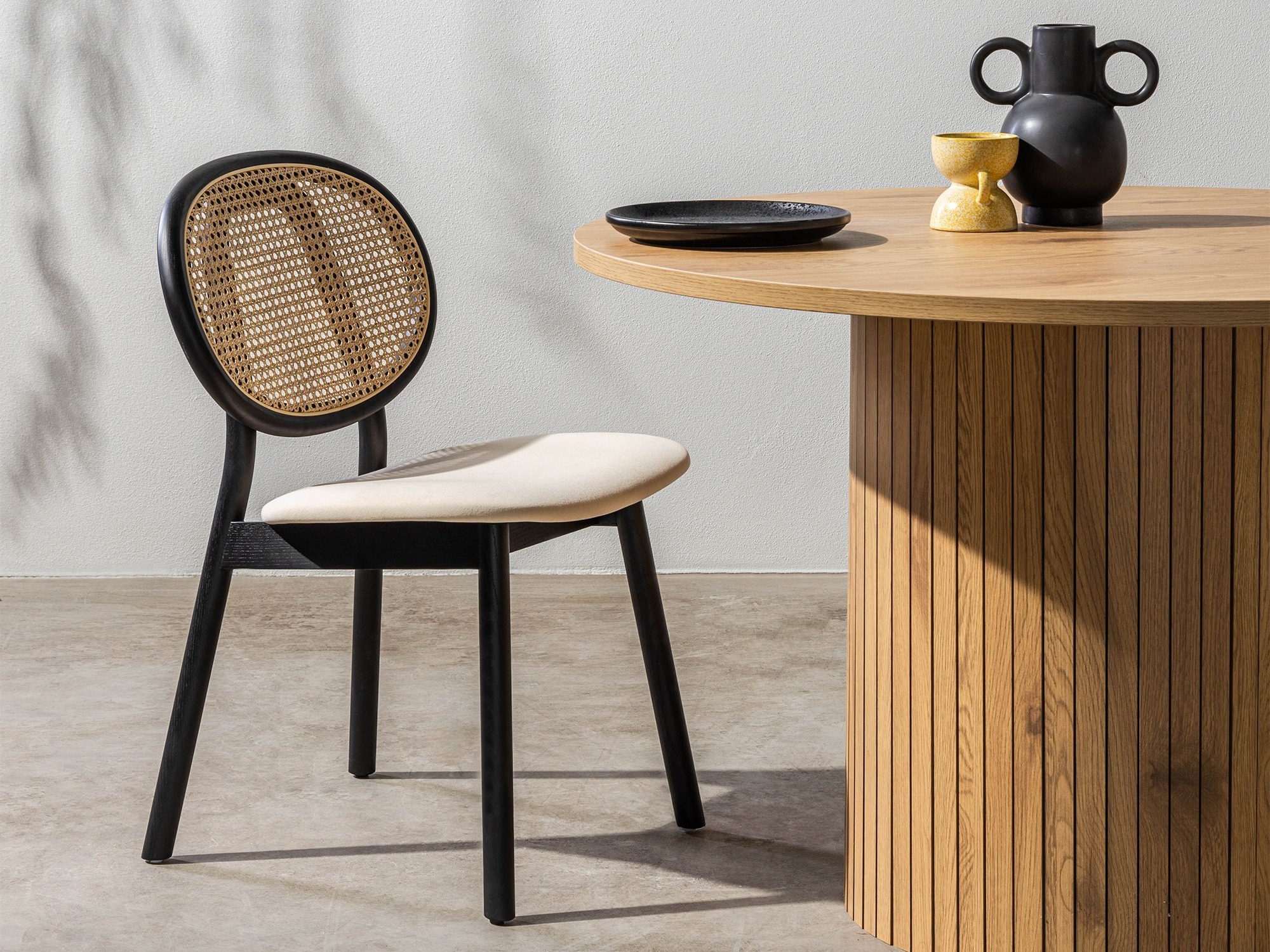 Stolica Burleson 347 (Crna + Bež)