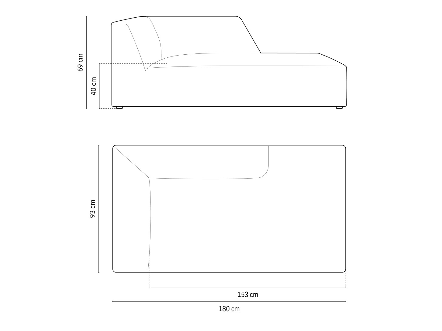 Ležaj Vermaru 106 (Scala Antracit)
