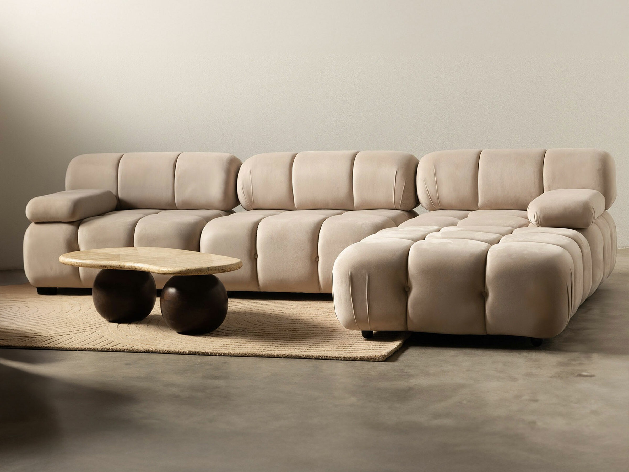 Modularna fotelja Tenmeri 100 (Bež)