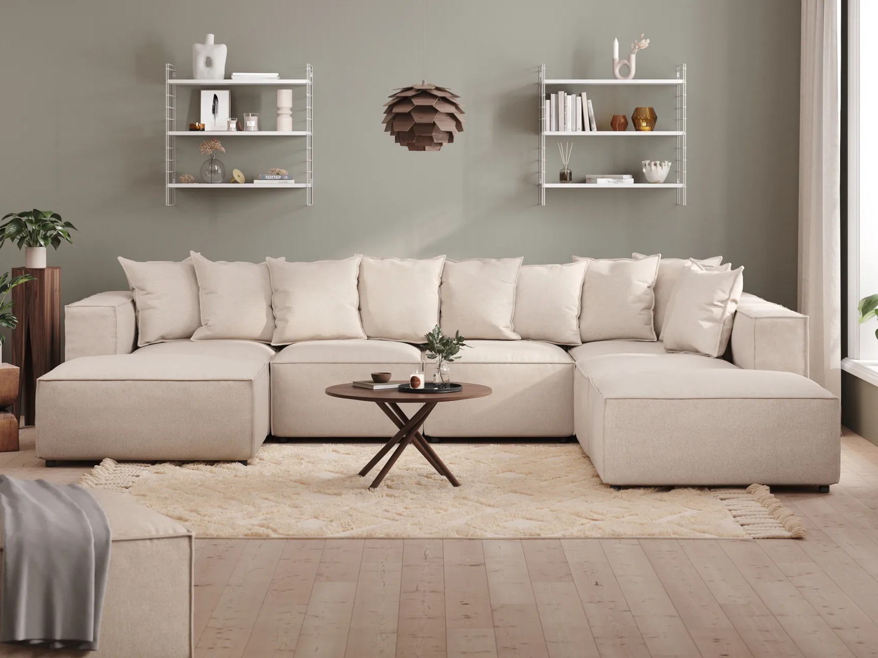 Modularna kutna garnitura Torbalo 107 (Grande 03)