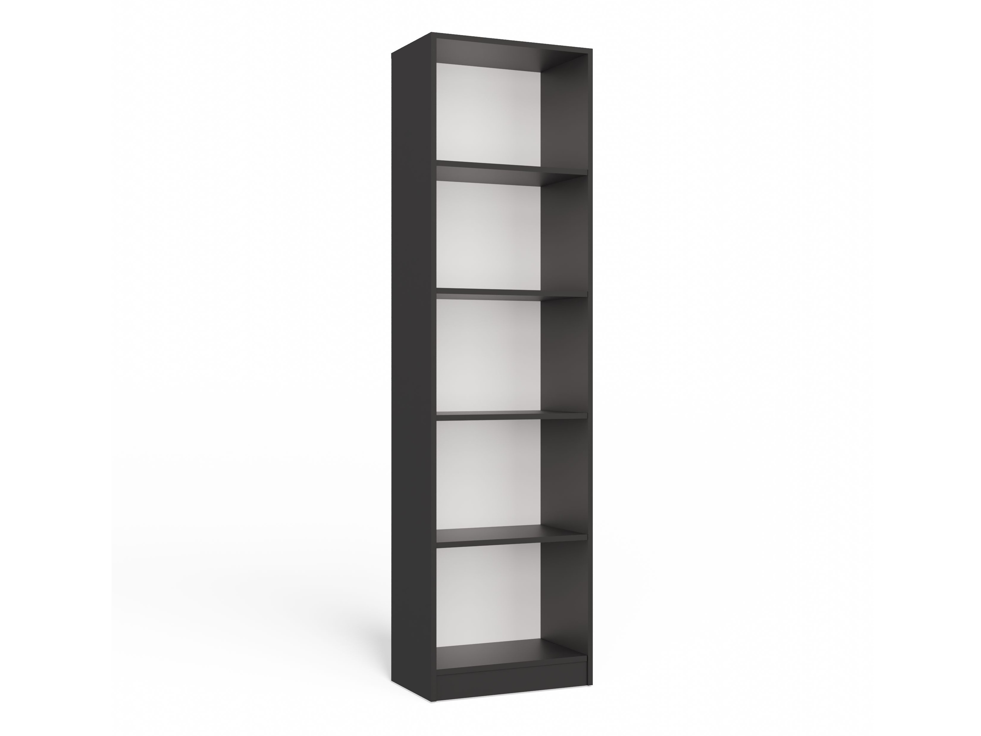 Polica Mandeville 188 (Antracit + Bijela)