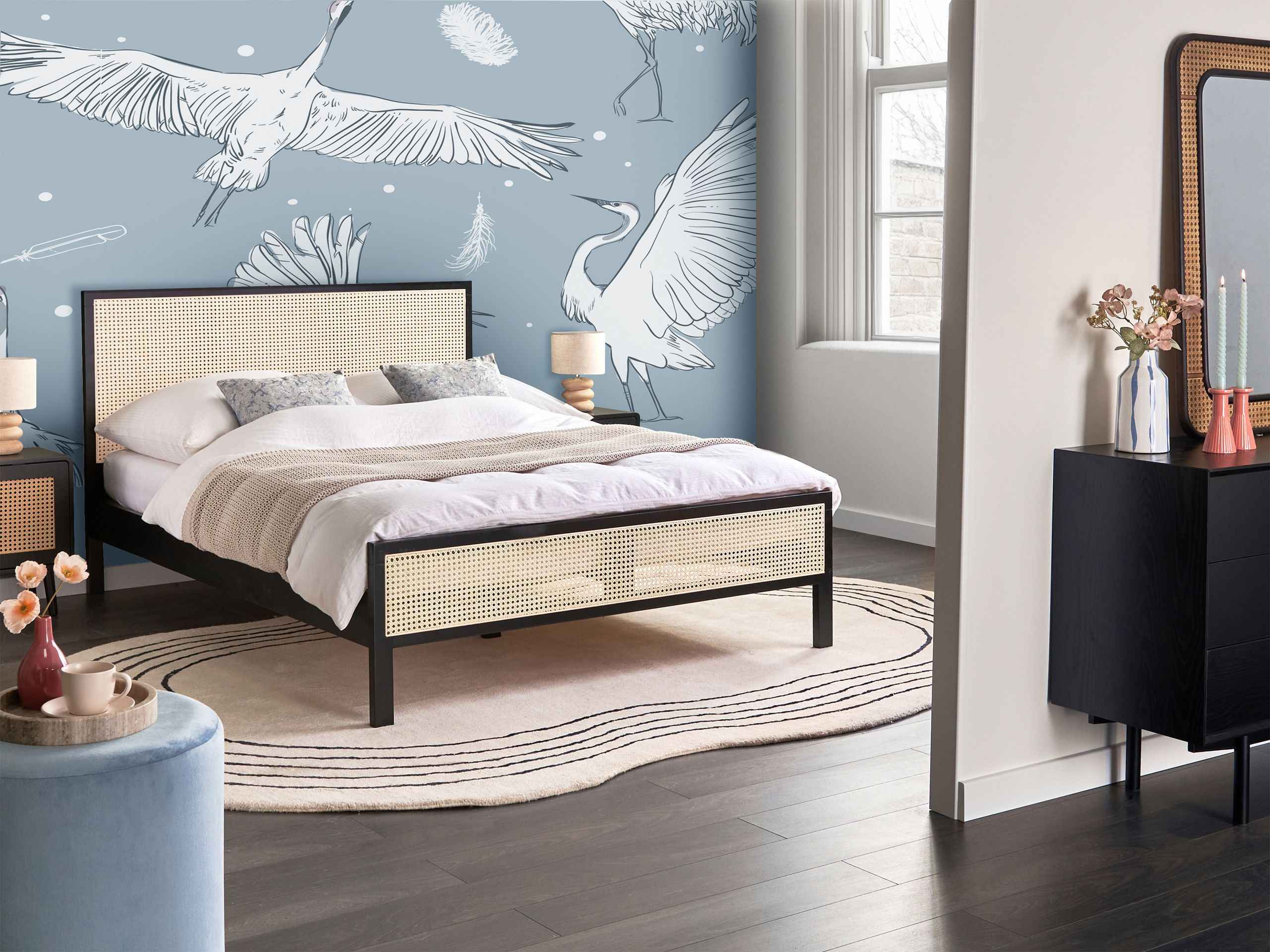 Krevet Berwyn 2751 (Crna)