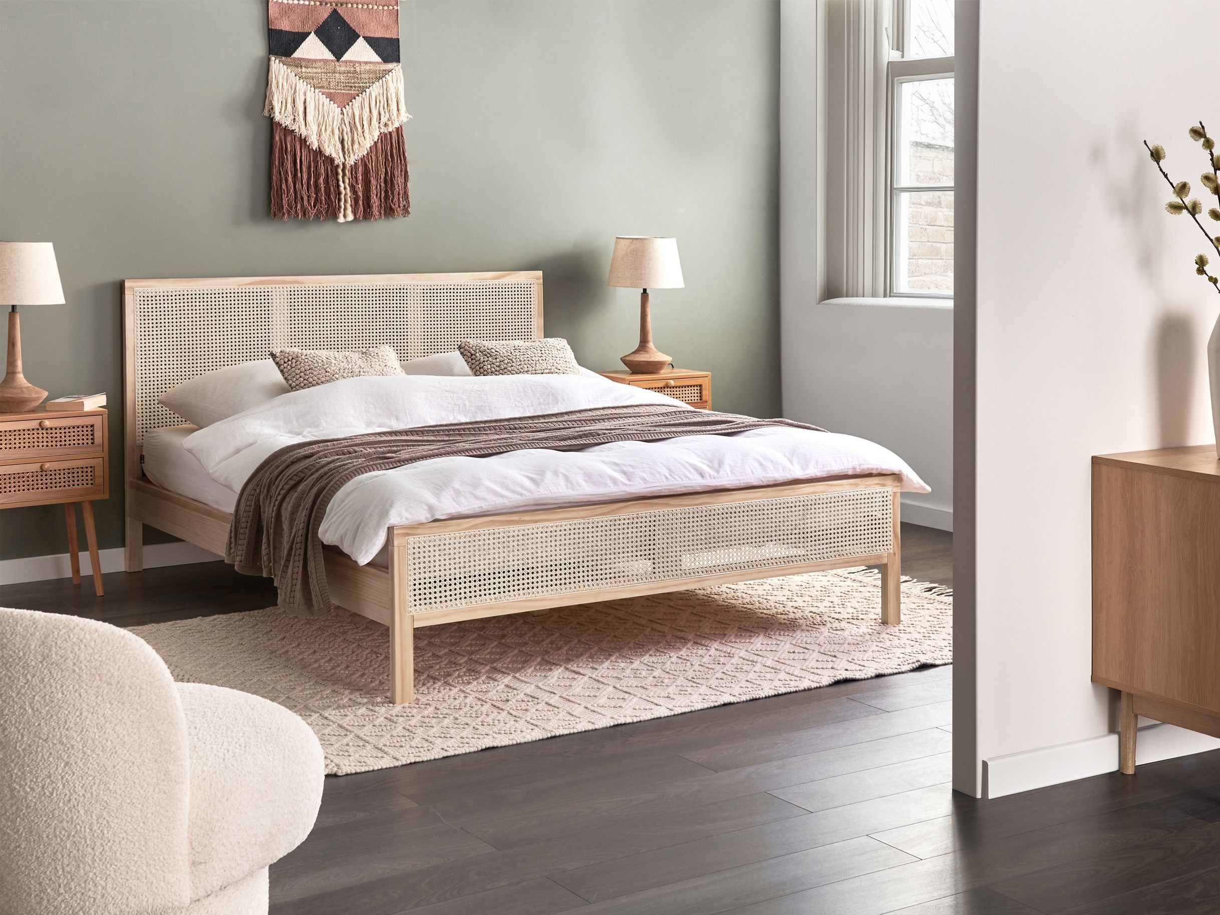 Krevet Berwyn 2751 (Svijetlo smeđa)