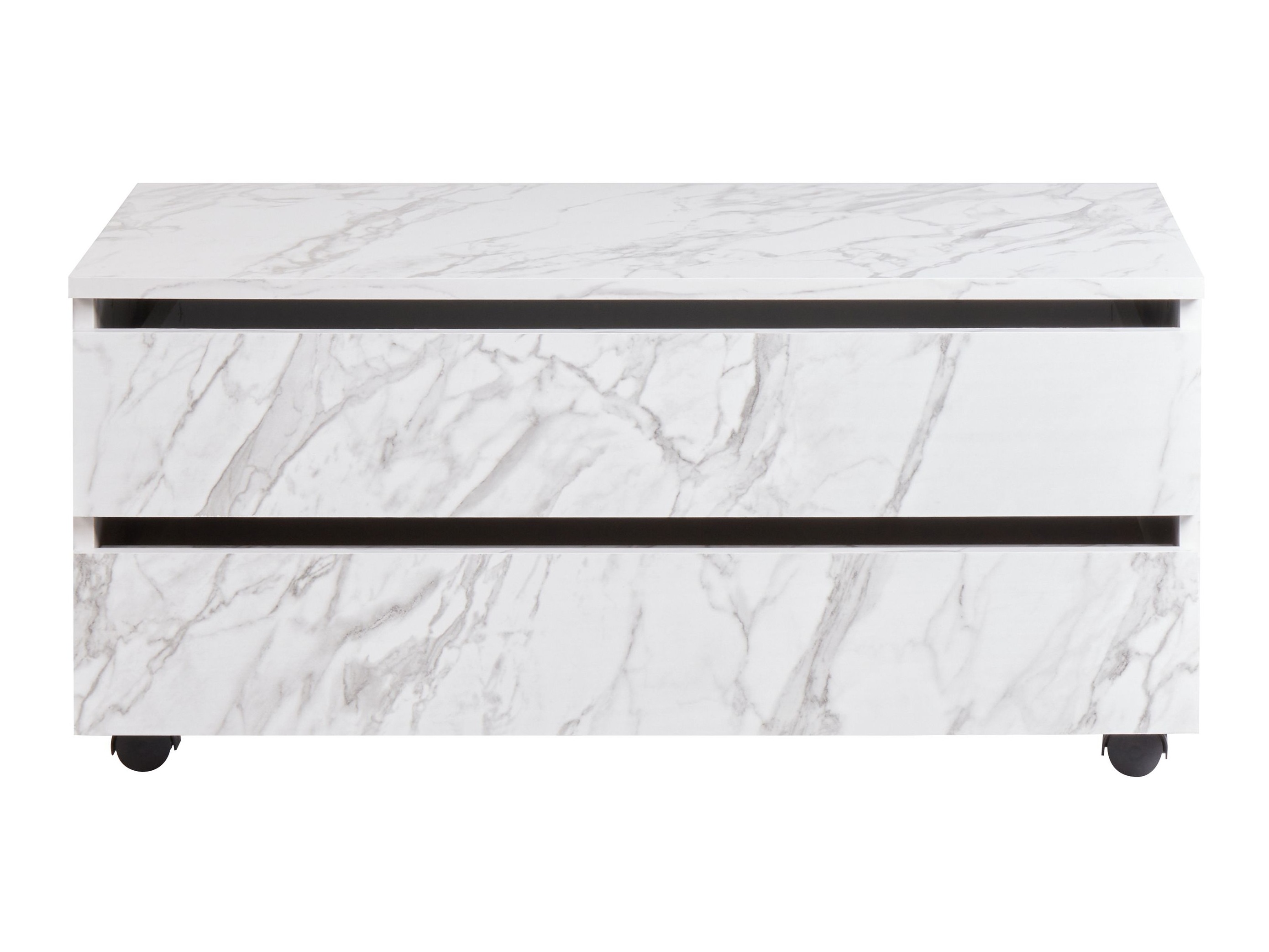 Samostojeći kupaonski ormarić Berwyn 2755 (Bijeli mramor)