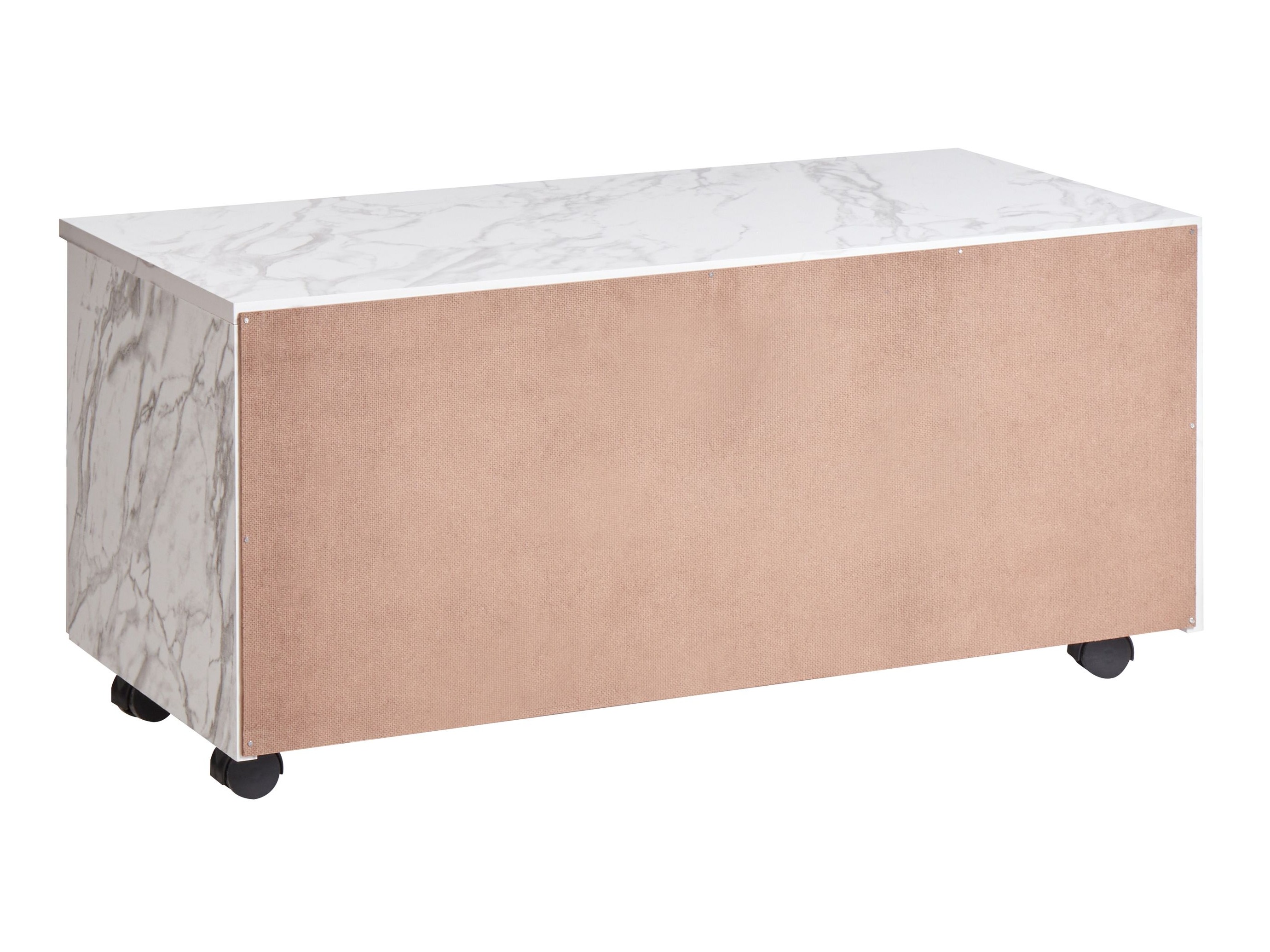 Samostojeći kupaonski ormarić Berwyn 2755 (Bijeli mramor)