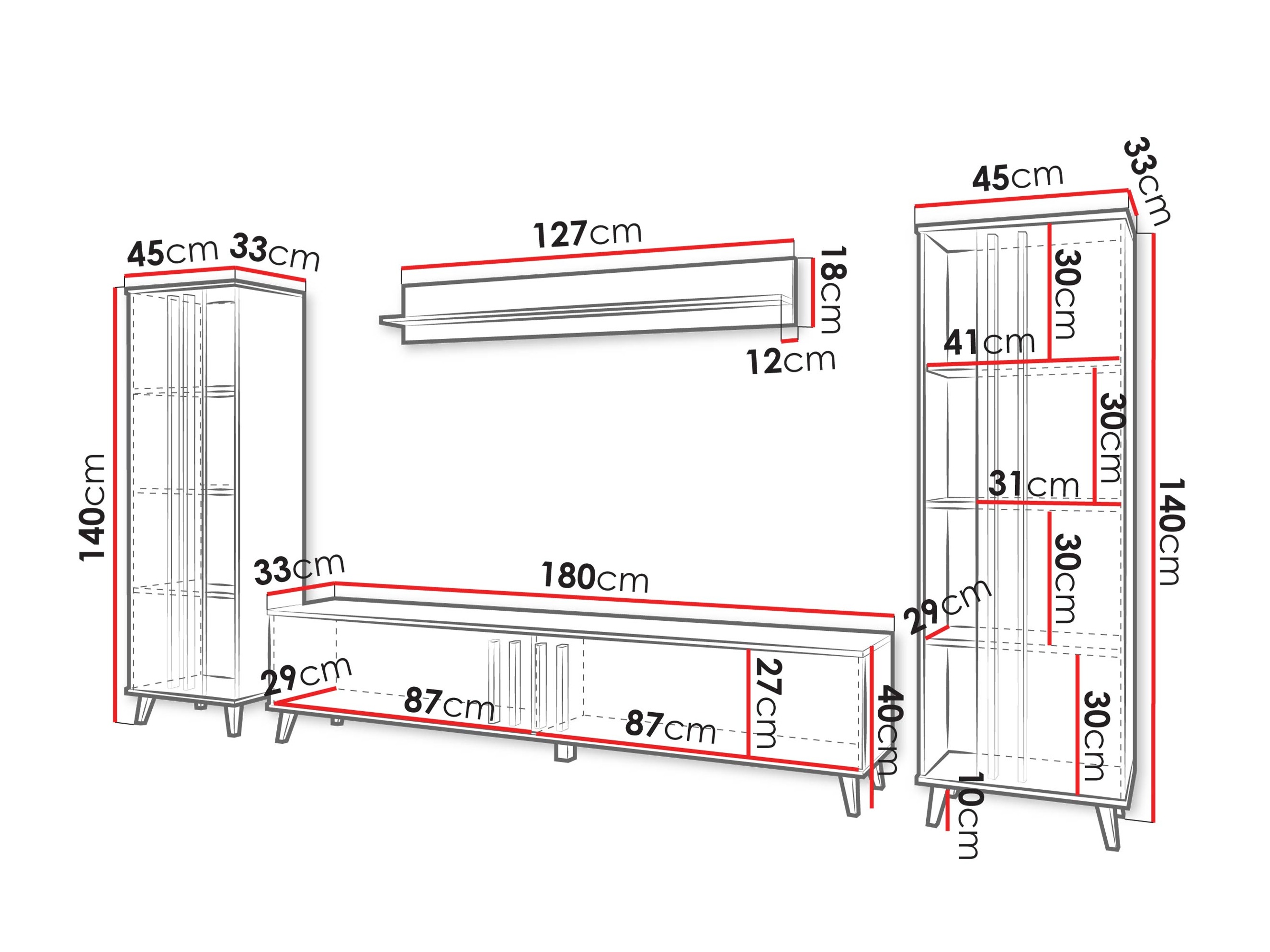 Set za dnevni boravak Facetor (Congo)