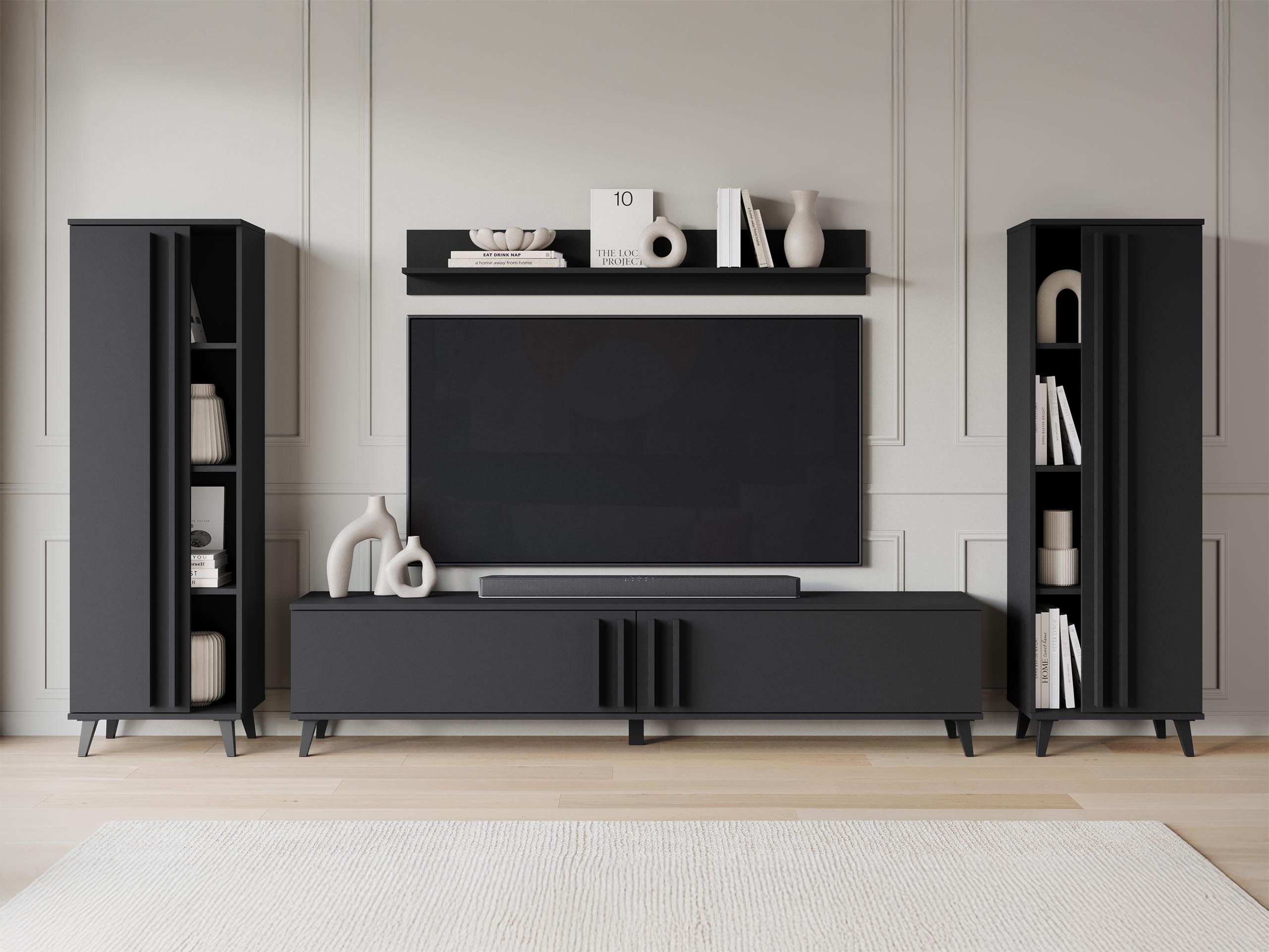 Set za dnevni boravak Temora 102 (Grafit)