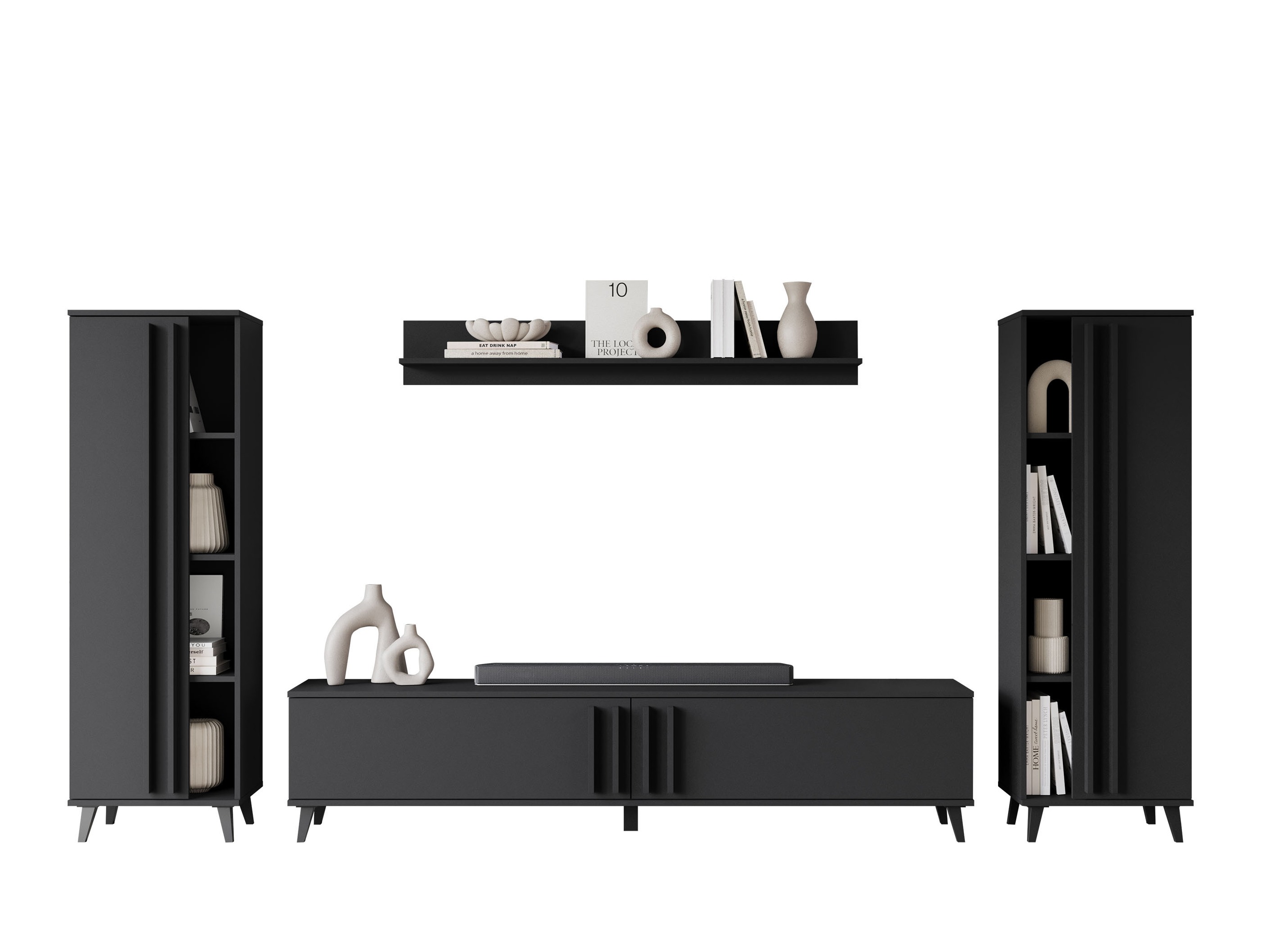 Set za dnevni boravak Temora 102 (Grafit)