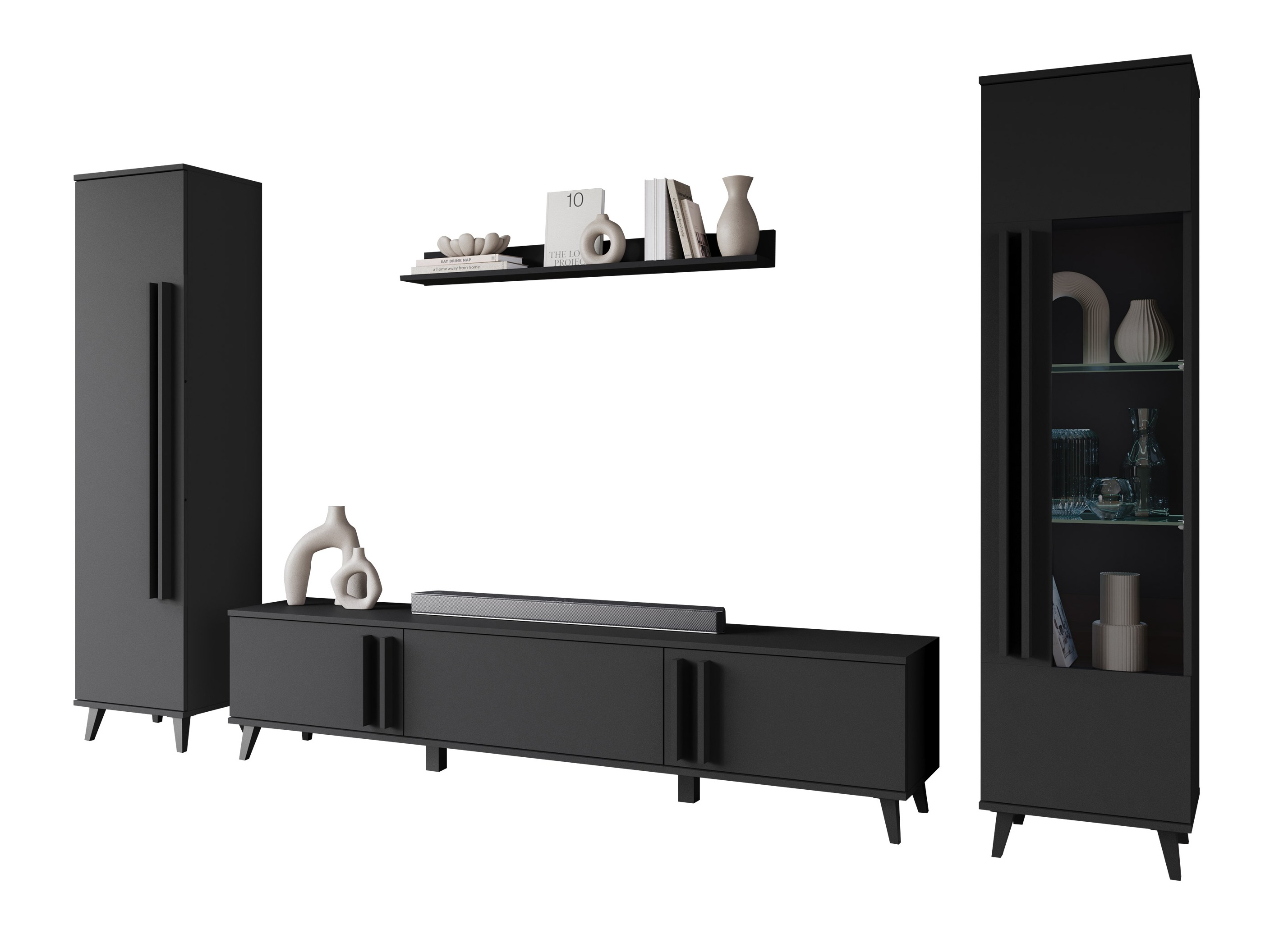 Set za dnevni boravak Temora 103 (Grafit)