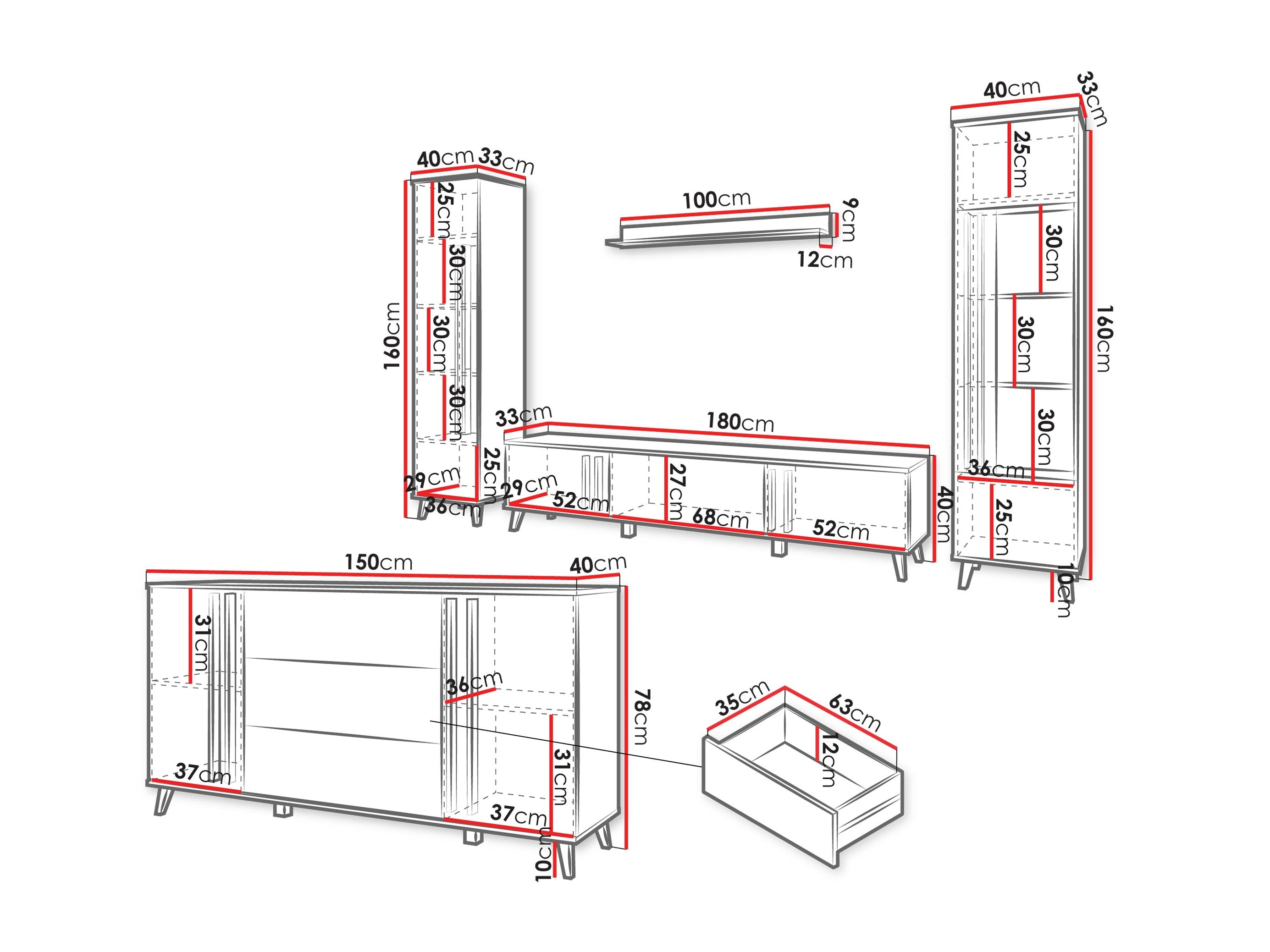 Set za dnevni boravak Temora 105 (Congo)