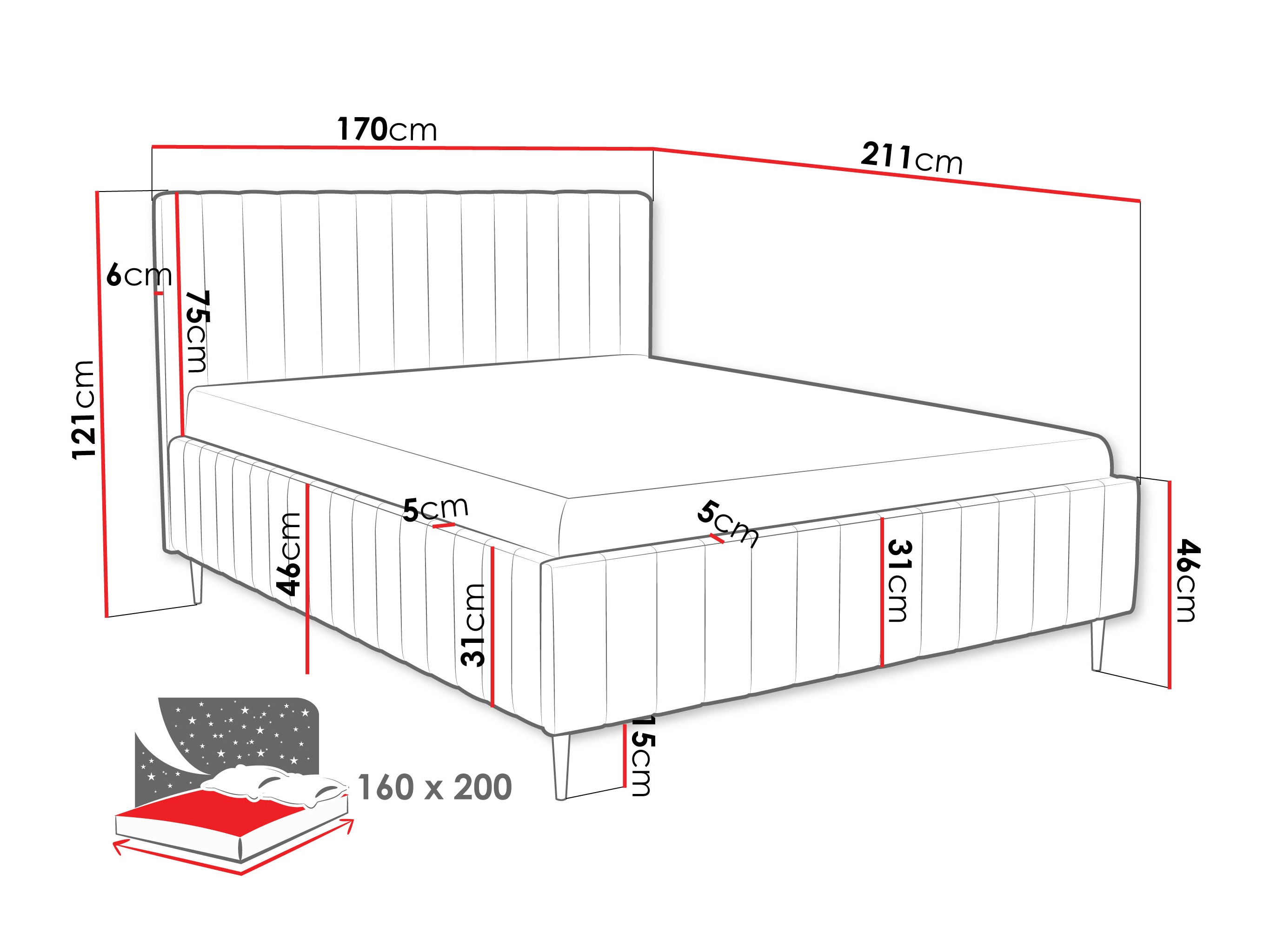 Krevet Iris I (Fresh 1)