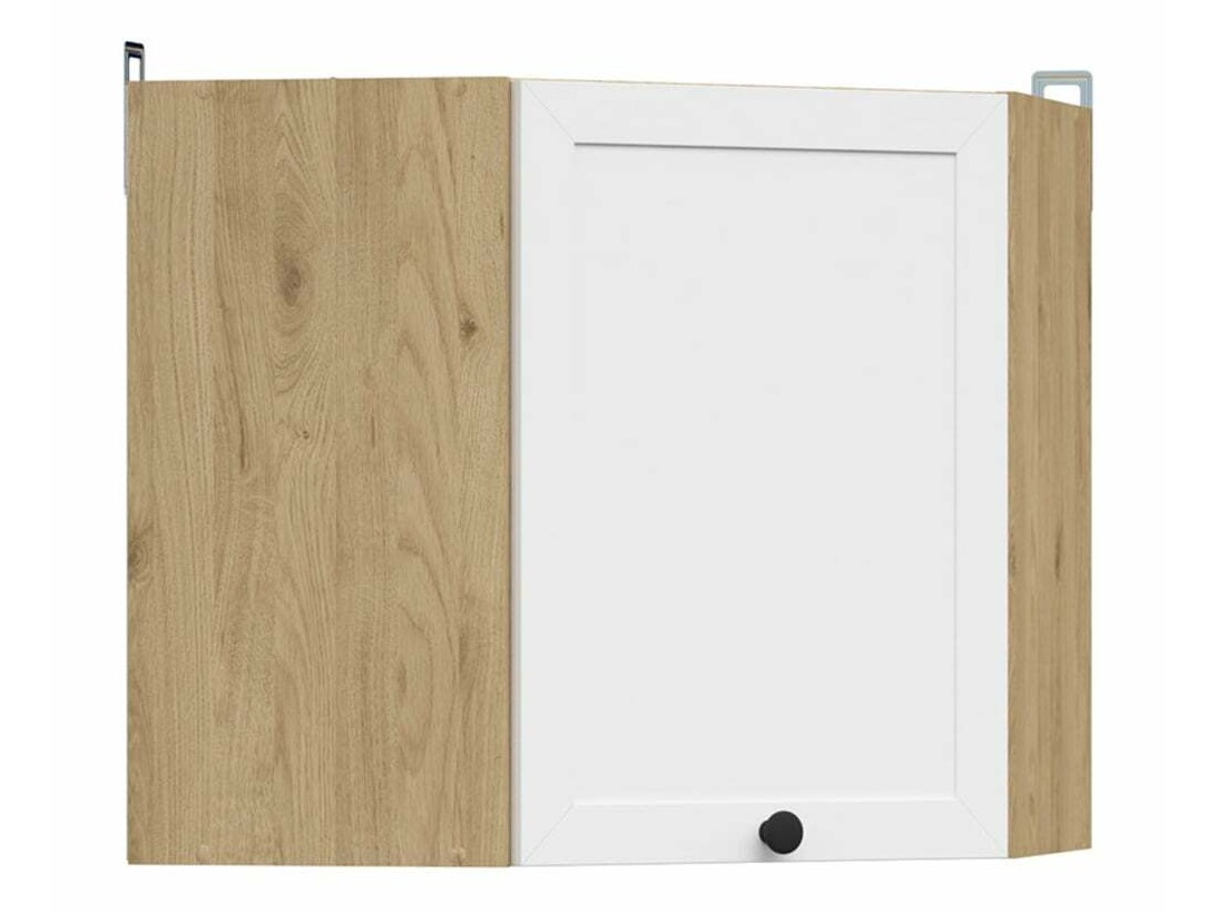 Modularan zidni kutni ormarić Classic White Oak 101