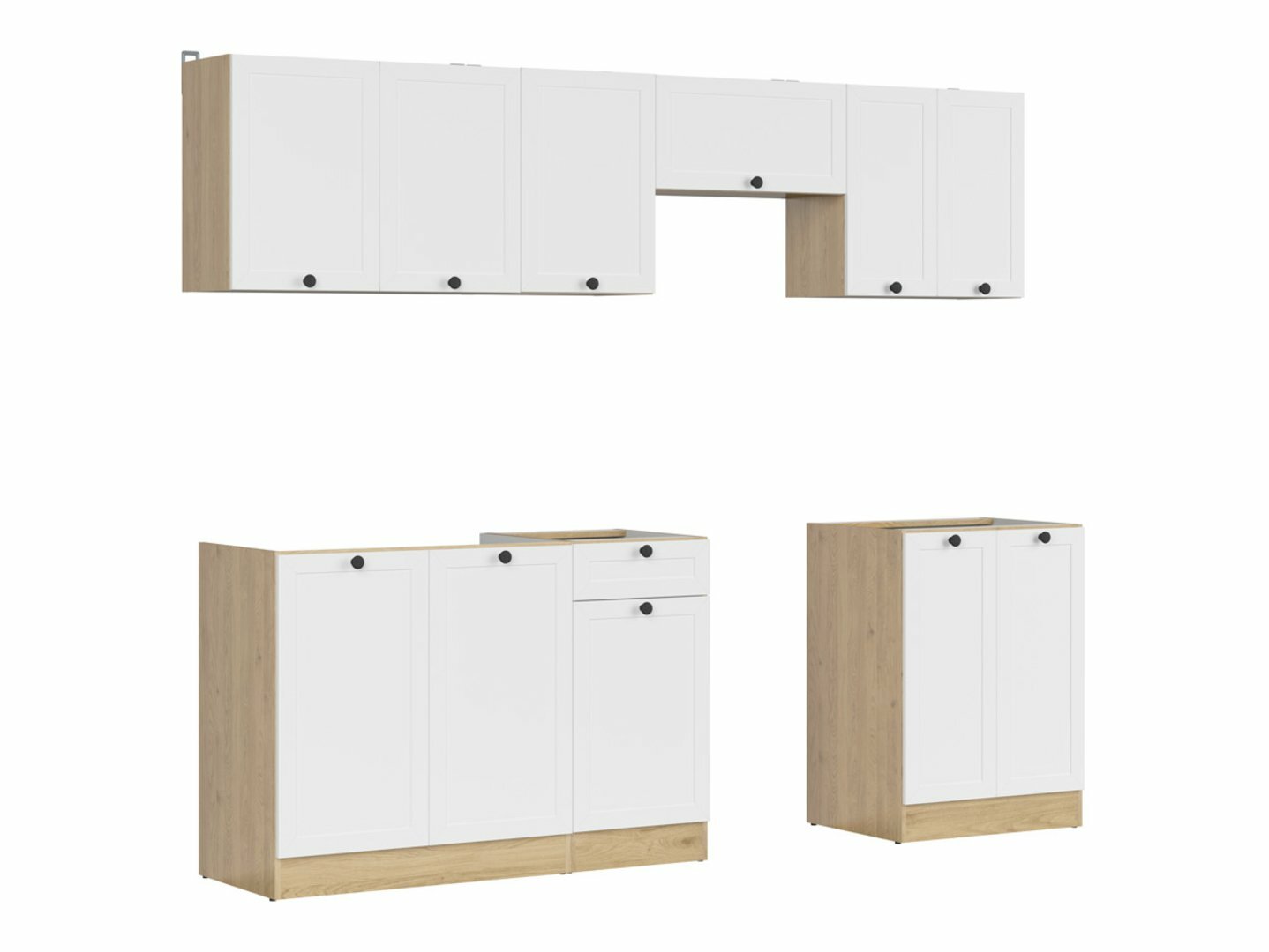 Modularan kuhinjski set Classic White Oak 118