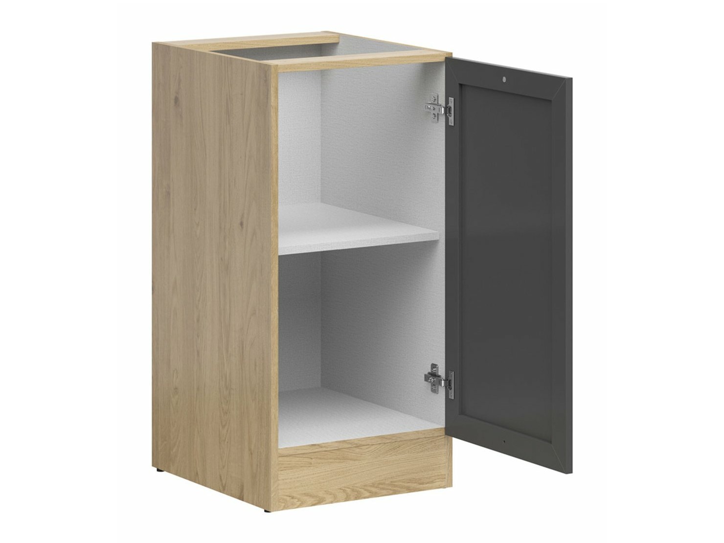 Modularni ormarić s vratima Classic Grey Oak 100