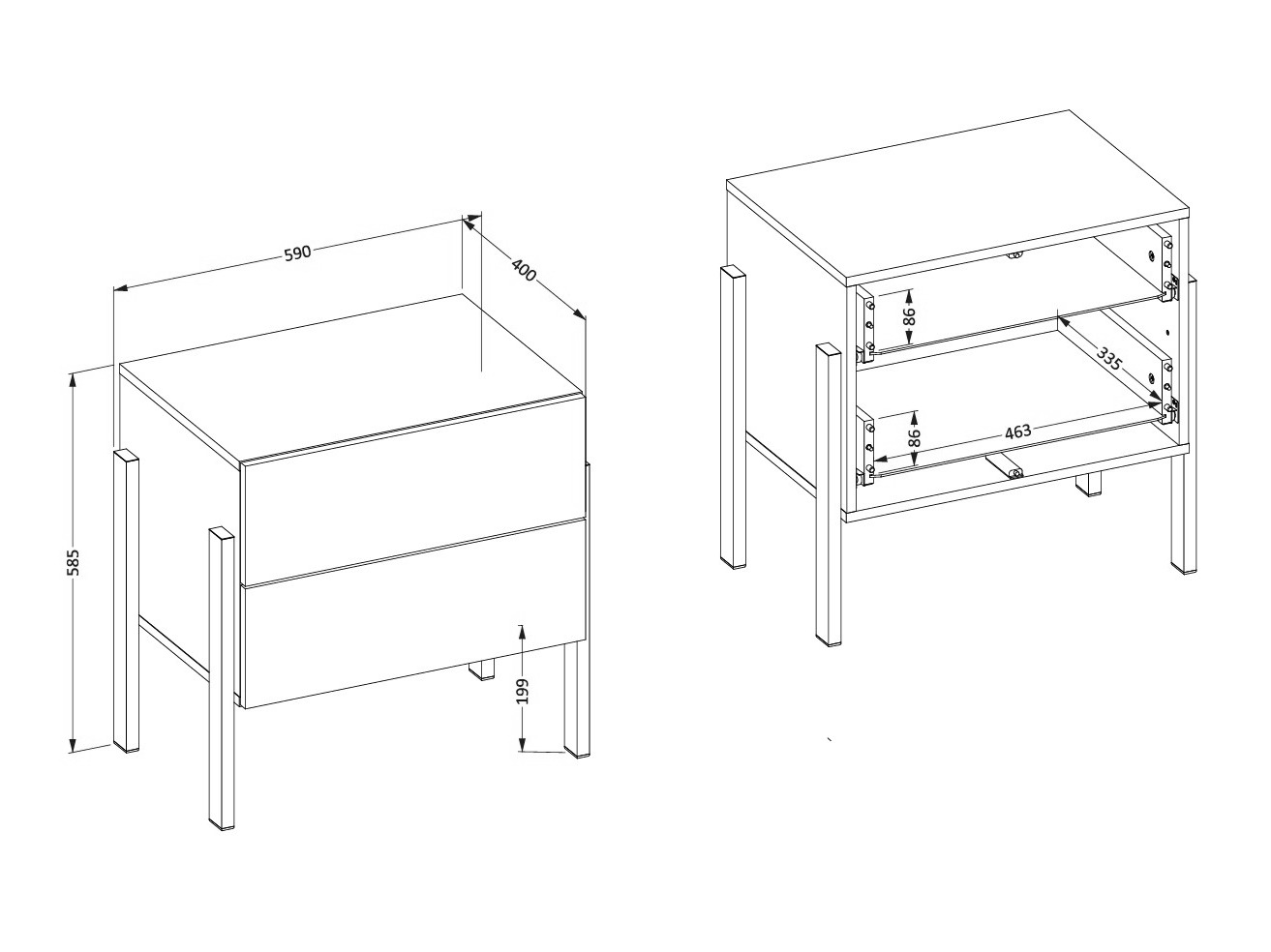 Set za spavaću sobu Etsore 114