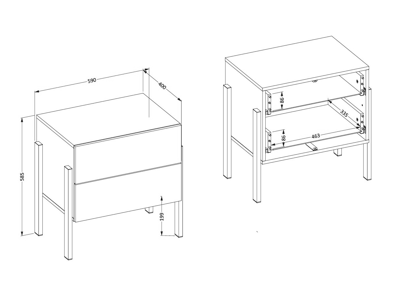 Set za spavaću sobu Etsore 115