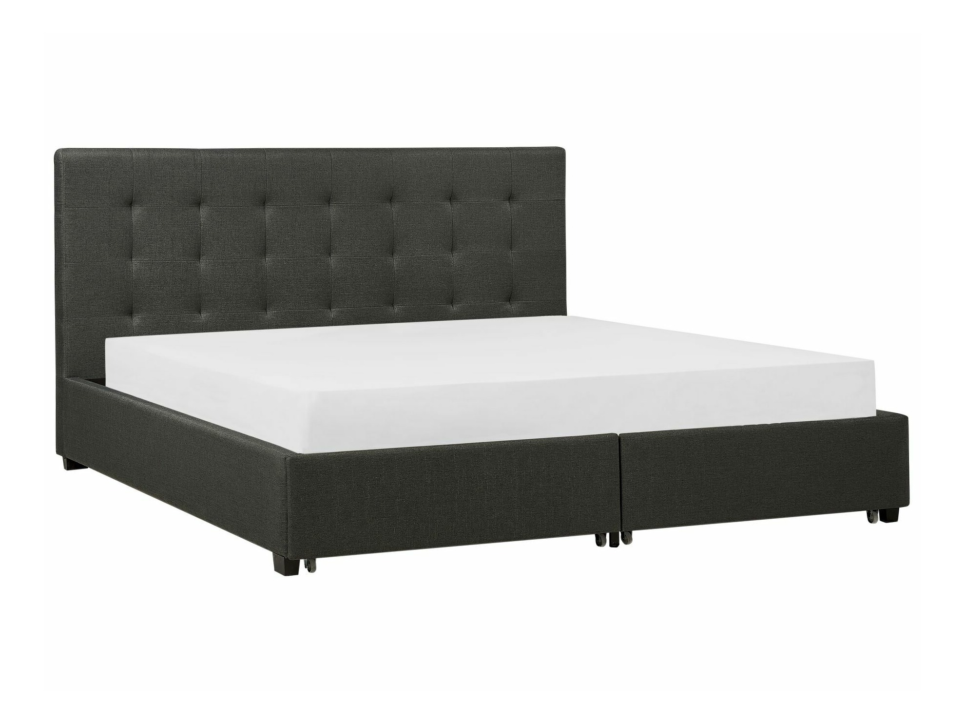 Krevet Berwyn 590 (Tamno siva)